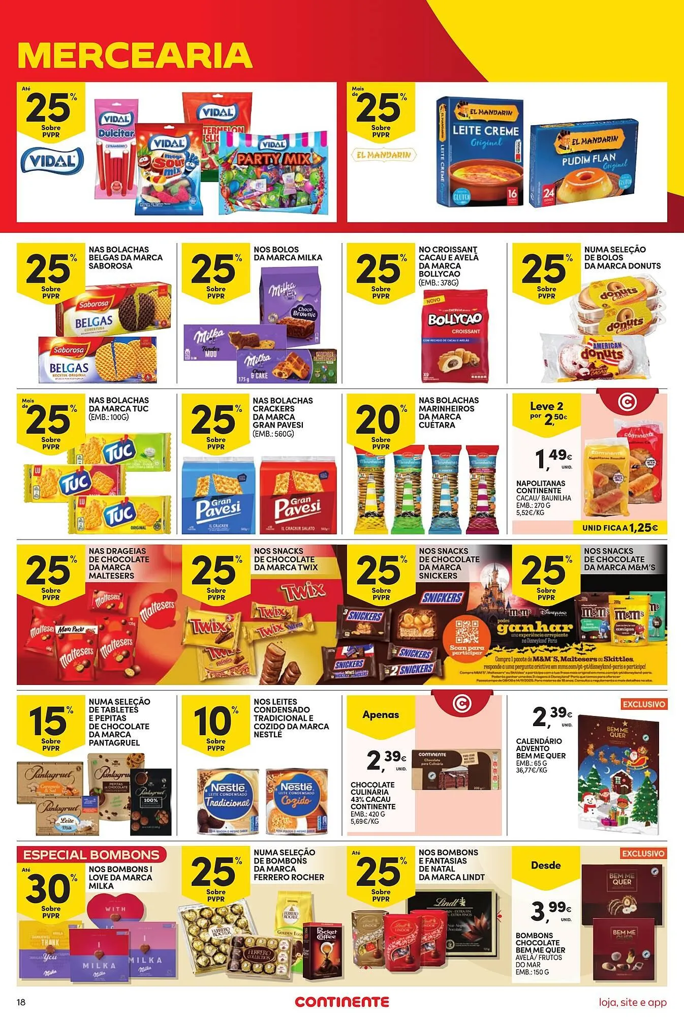 Folheto Folheto Continente Bom dia de 11 de novembro até 17 de novembro 2025 - Pagina 18