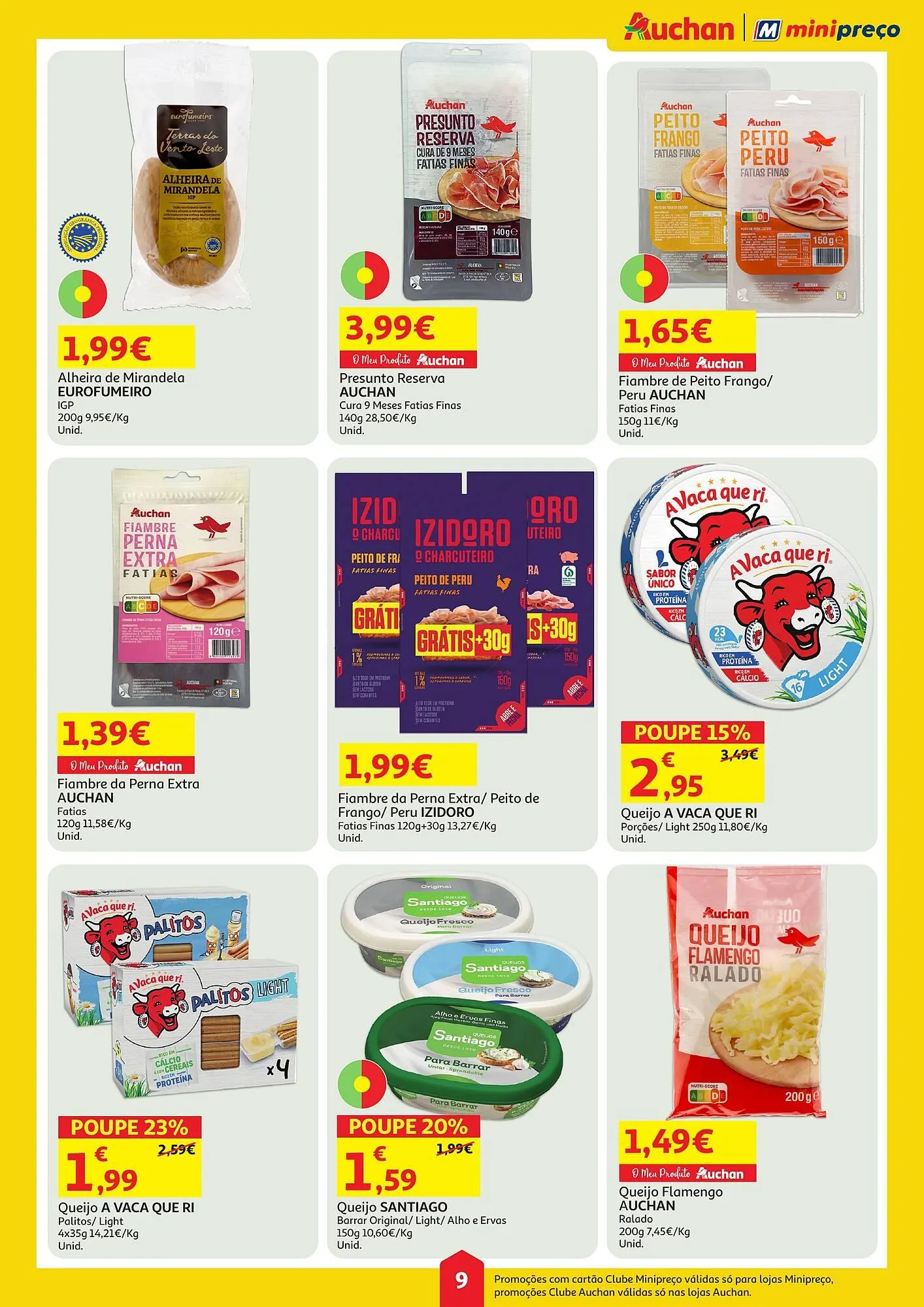 Folheto Folheto Auchan de 10 de abril até 16 de abril 2025 - Pagina 9