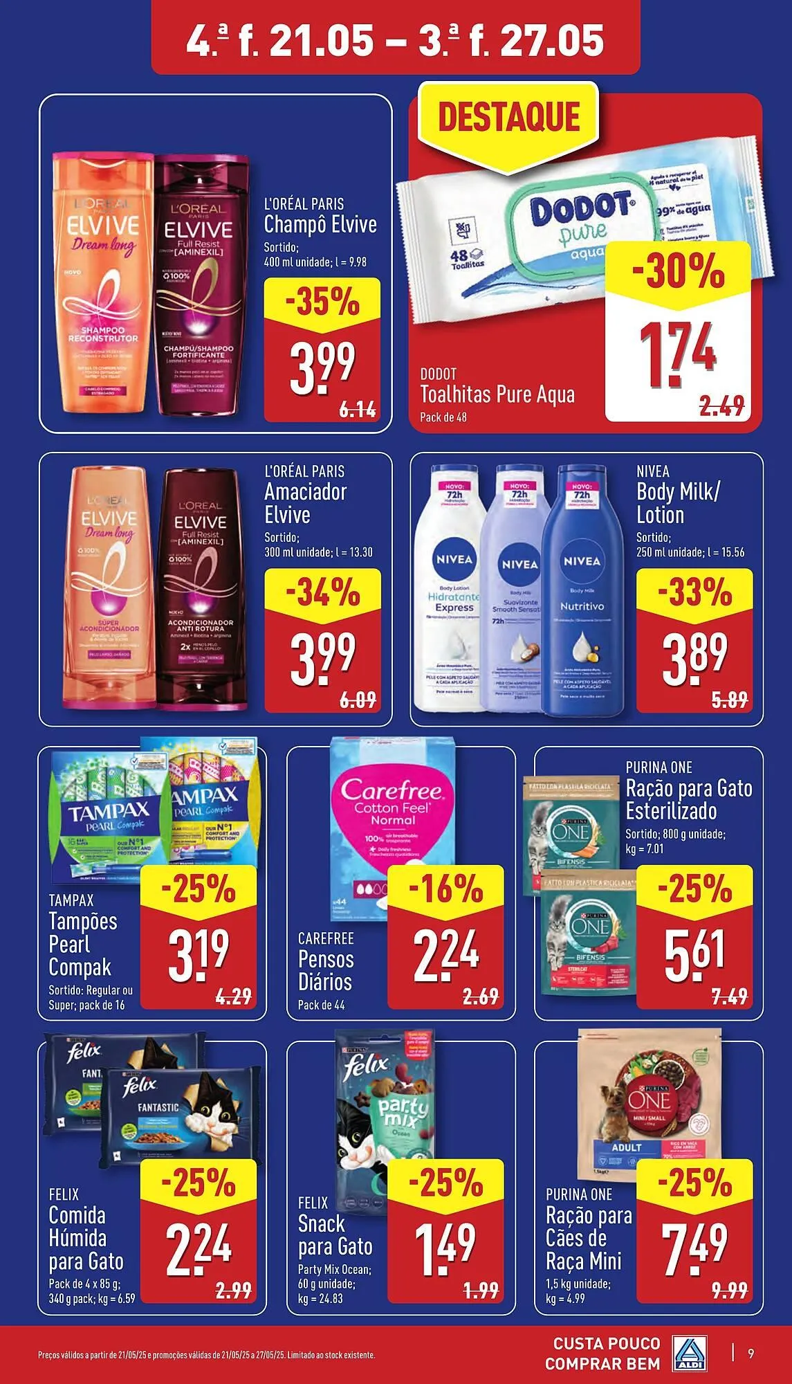 Folheto Folheto ALDI de 21 de maio até 27 de maio 2025 - Pagina 9