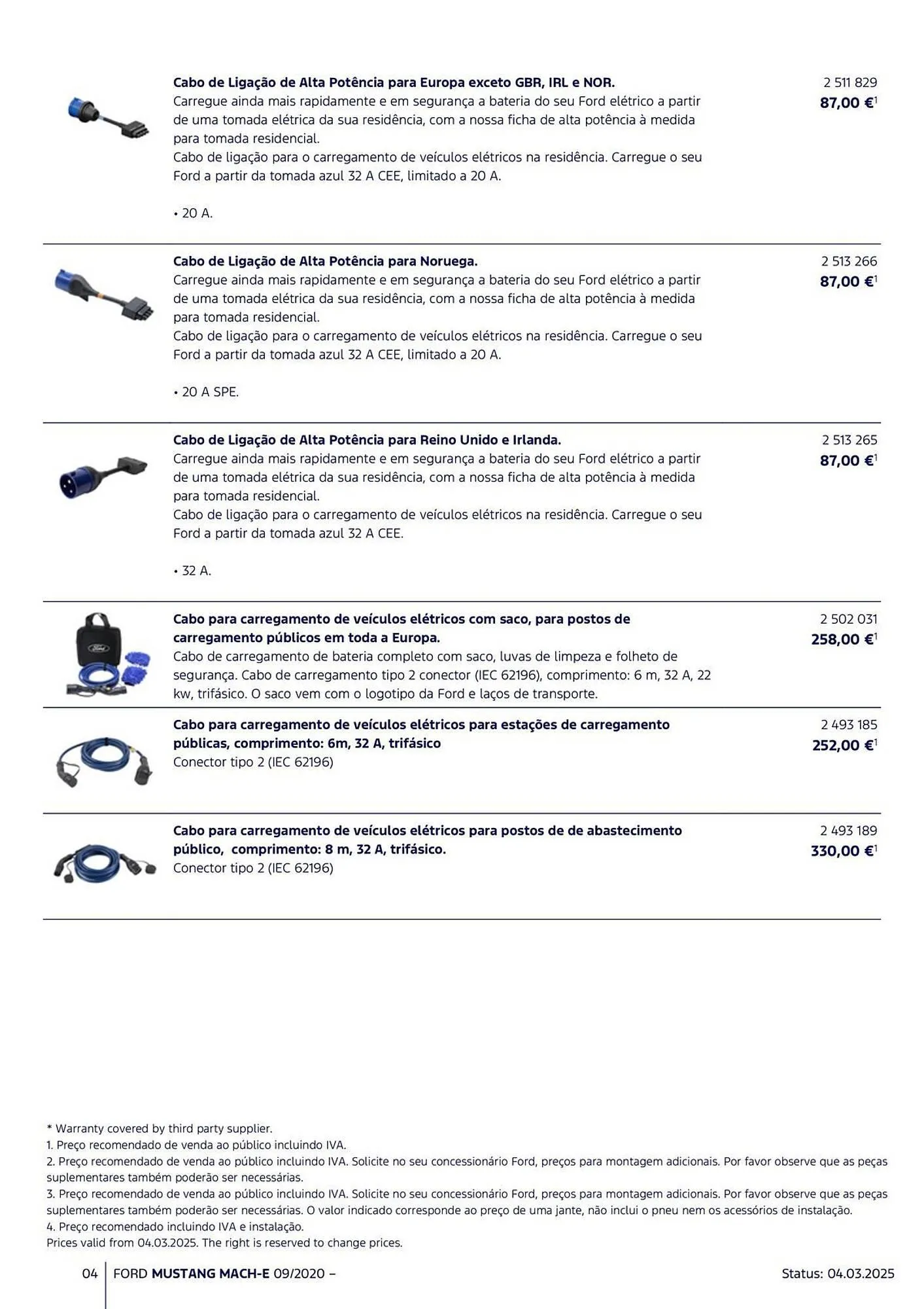 Folheto Folheto Ford de 18 de março até 31 de agosto 2025 - Pagina 4