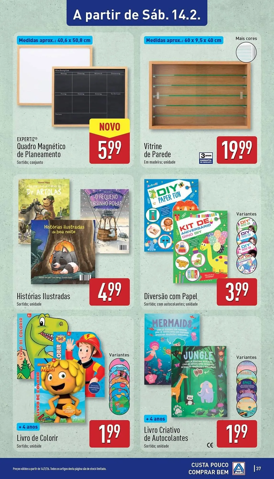 Folheto Folheto ALDI de 9 de fevereiro até 15 de fevereiro 2026 - Pagina 37