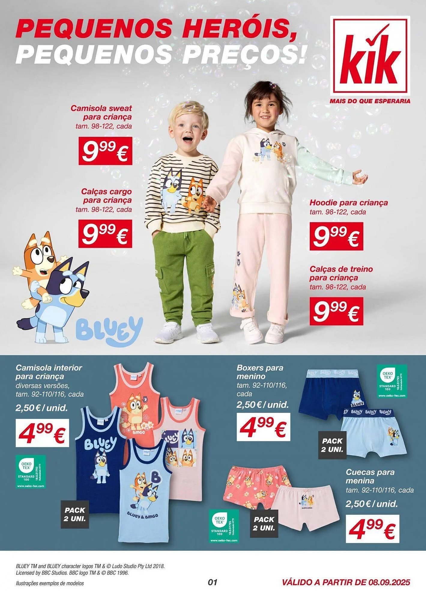 Folheto Folheto kik de 7 de setembro até 21 de setembro 2025 - Pagina 1