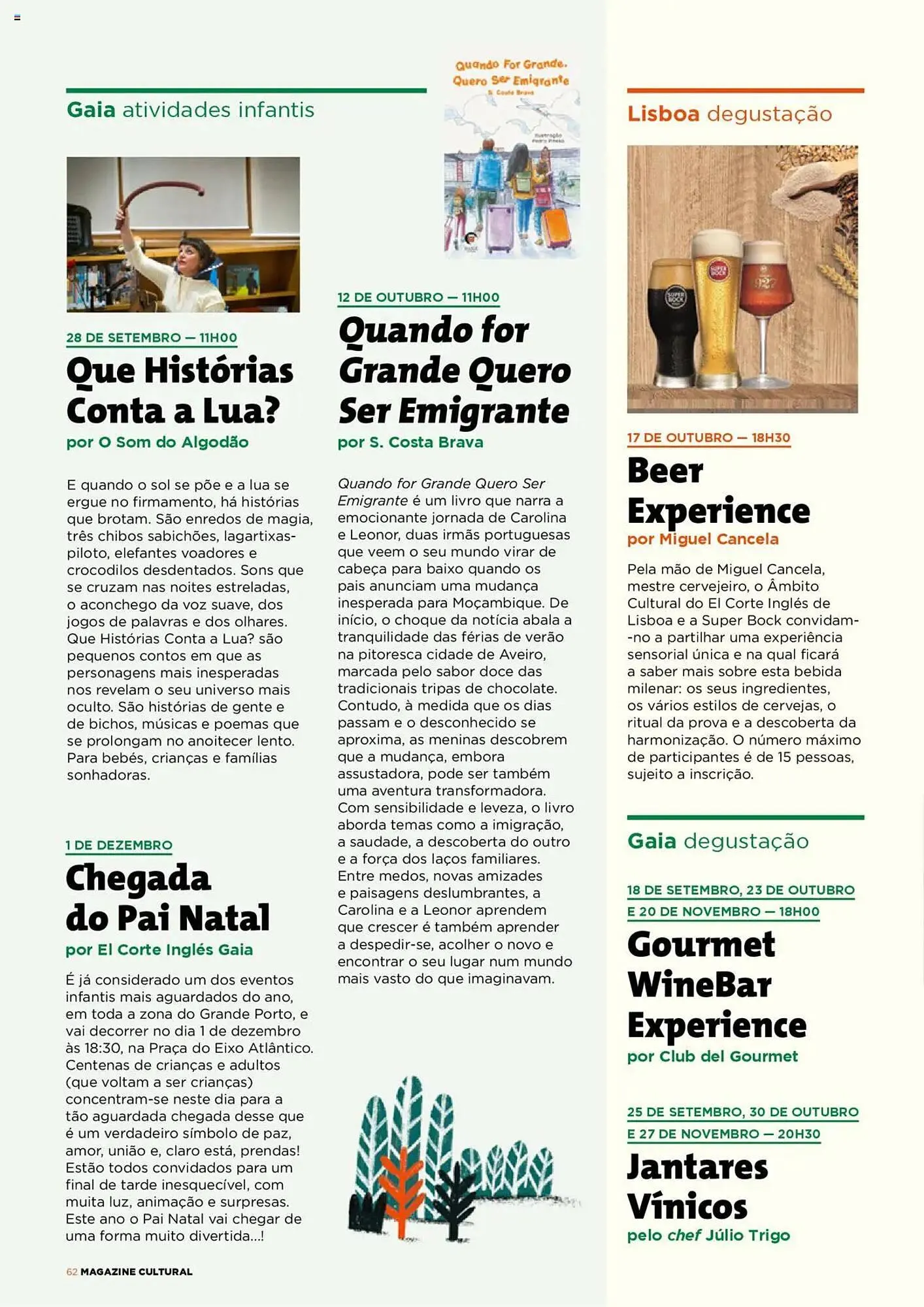 Folheto Folheto El Corte Inglés de 1 de setembro até 1 de janeiro 2026 - Pagina 62