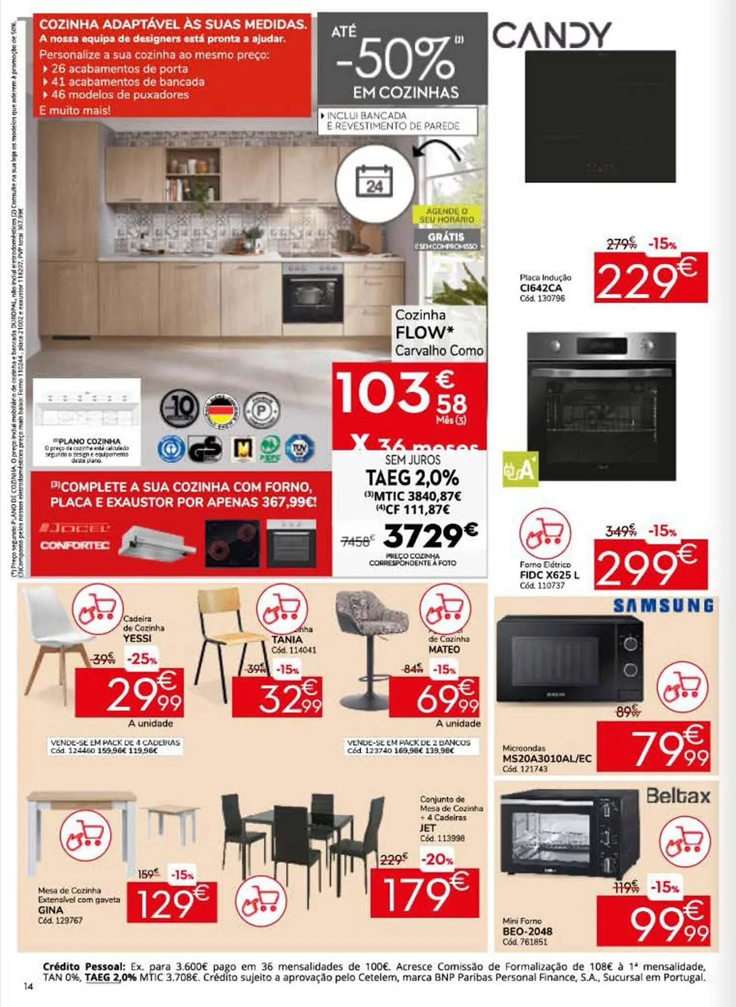 Folheto Folheto Conforama de 2 de março até 25 de março 2026 - Pagina 14