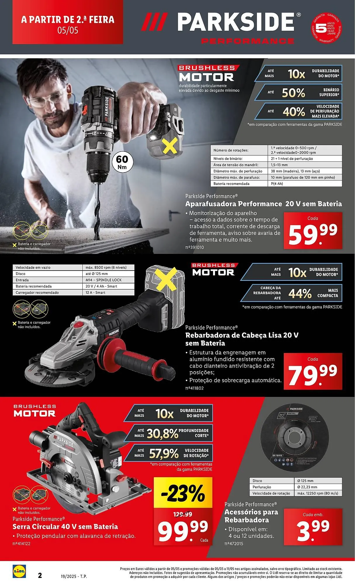 Folheto Folheto Lidl de 5 de maio até 11 de maio 2025 - Pagina 2