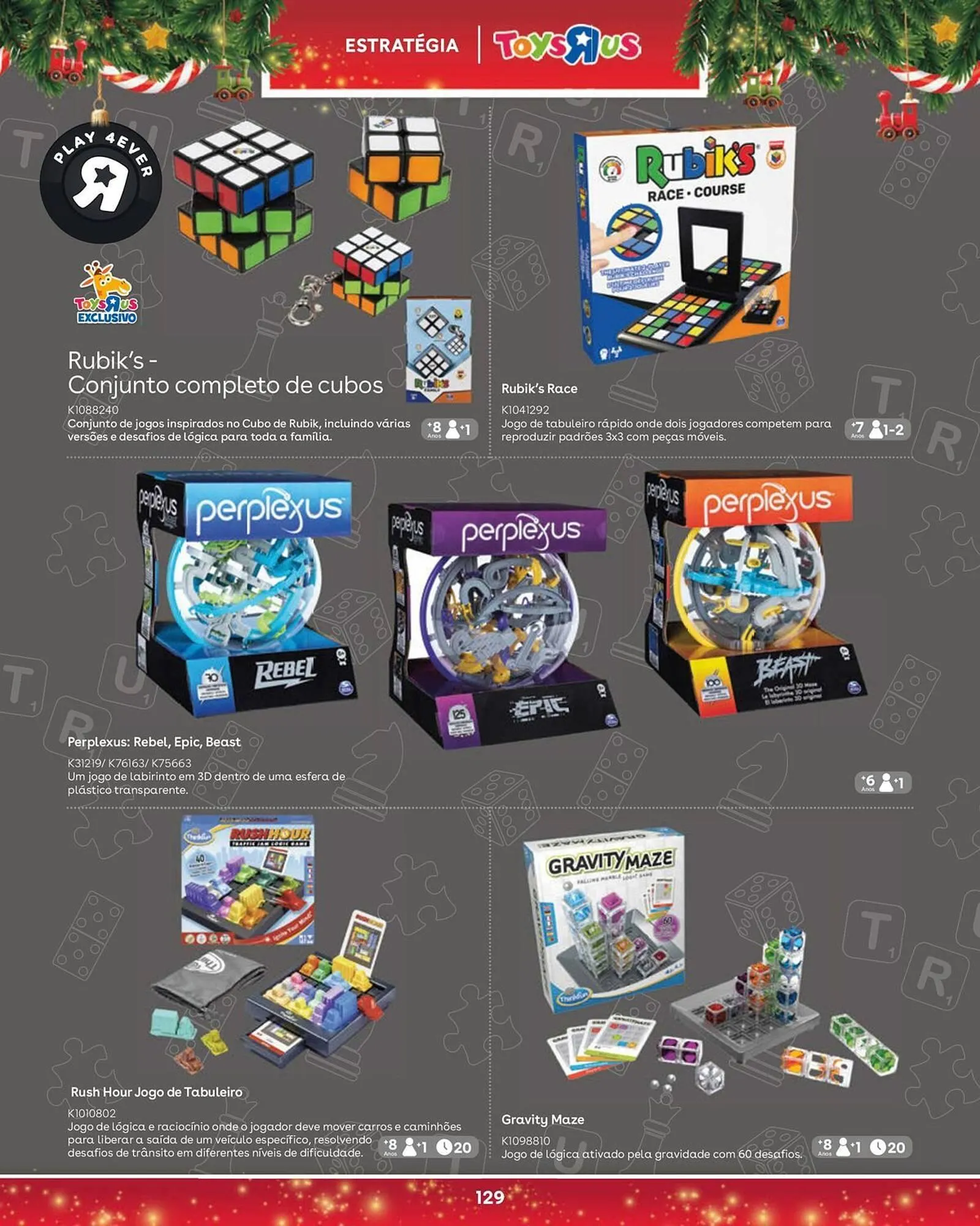 Folheto Catálogo Toys R Us de 5 de novembro até 5 de janeiro 2026 - Pagina 129