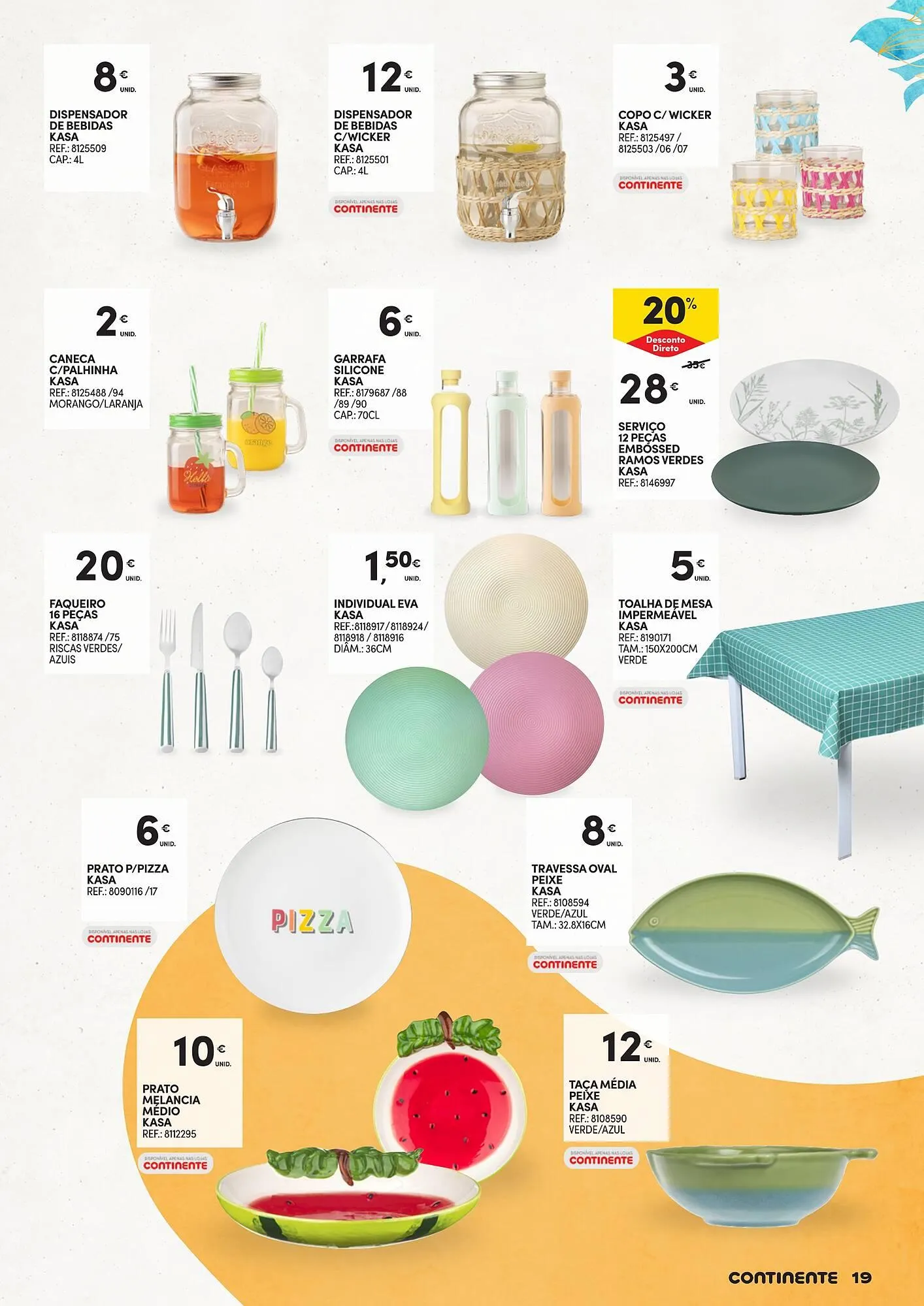Folheto Folheto Continente de 20 de maio até 22 de junho 2025 - Pagina 19