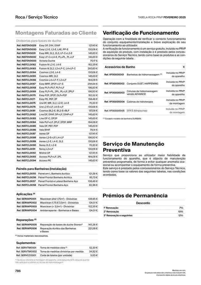 Folheto Soluções de Banho de 6 de janeiro até 31 de dezembro 2025 - Pagina 788