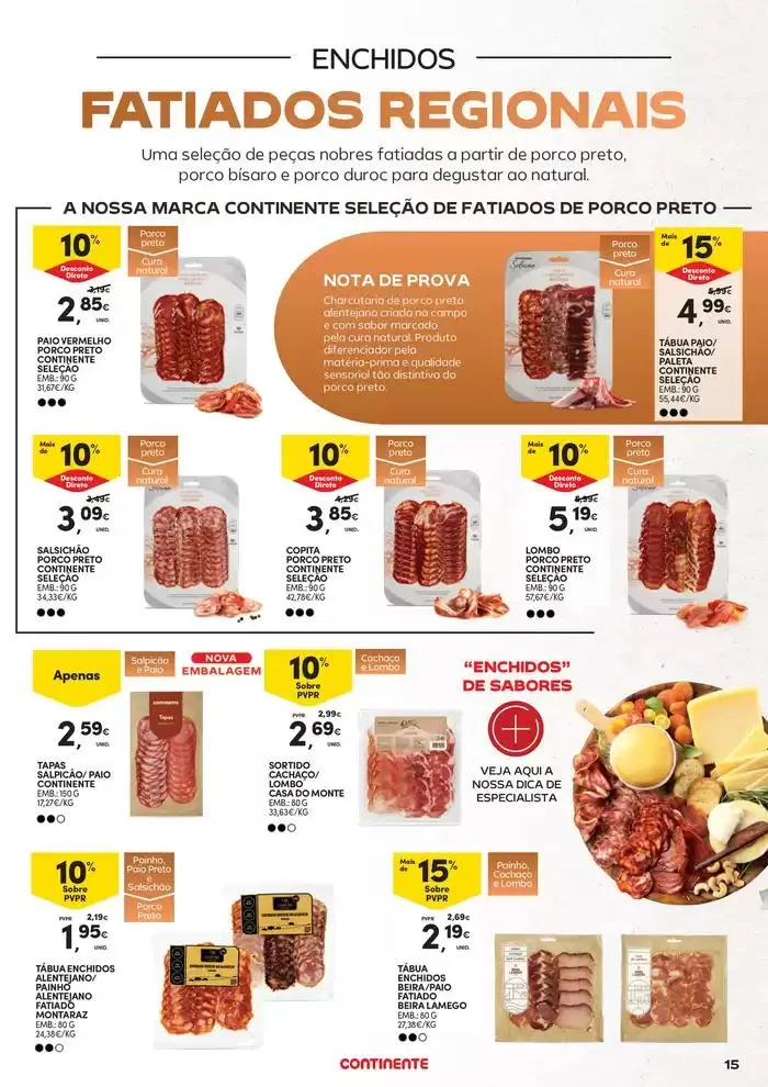 Folheto Queijos, Enchidos e Vinhos de 21 de janeiro até 9 de fevereiro 2025 - Pagina 15