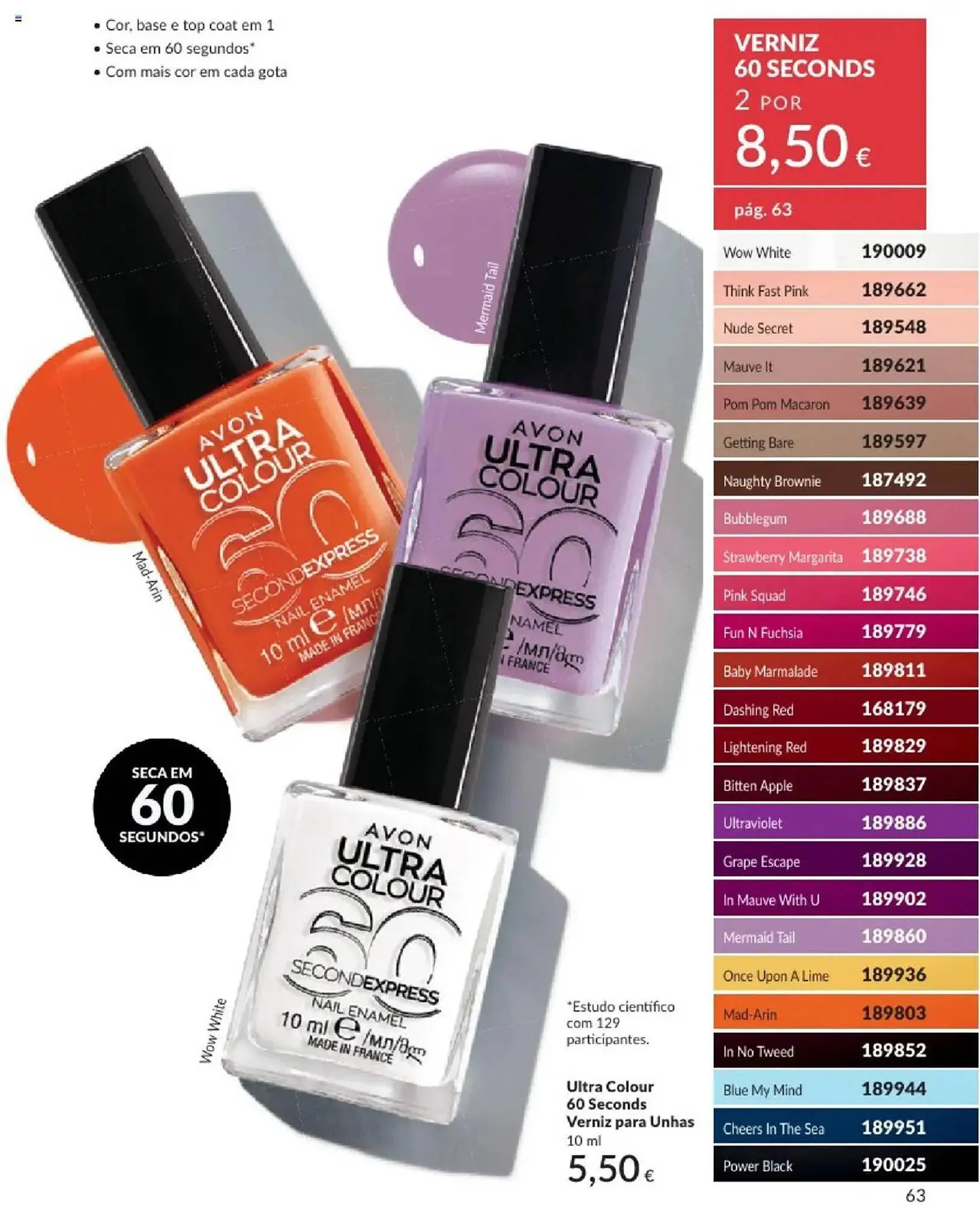 Folheto Folheto Avon de 1 de maio até 31 de maio 2025 - Pagina 63