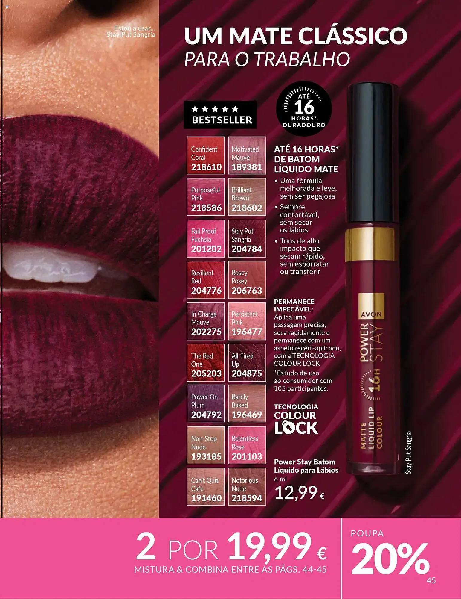 Folheto Catálogo Avon de 1 de março até 1 de abril 2026 - Pagina 45