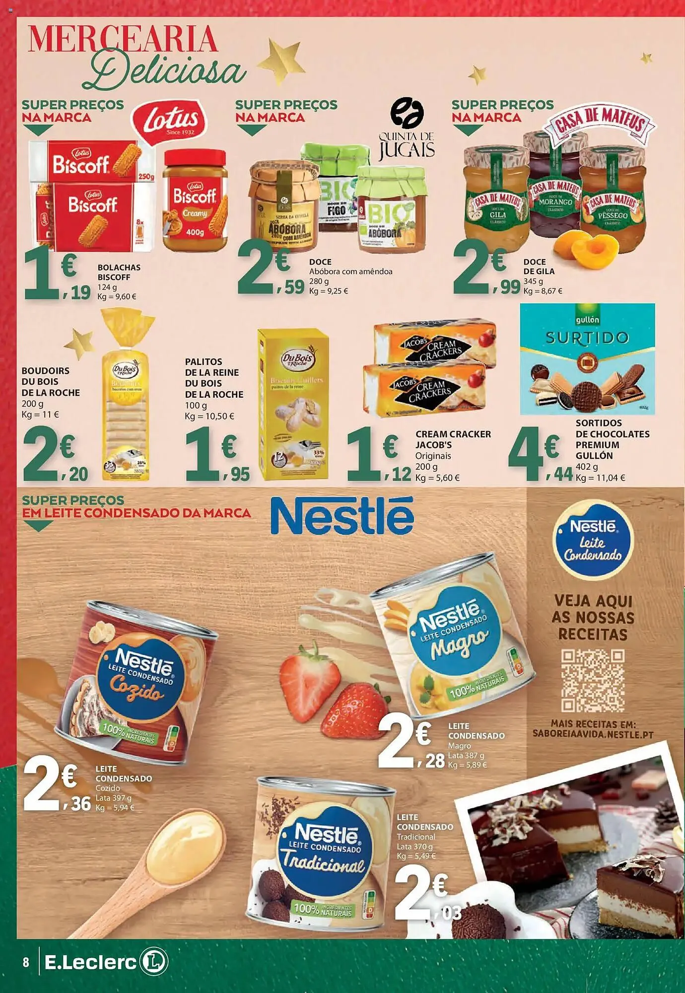 Folheto Folheto E.Leclerc de 2 de dezembro até 14 de dezembro 2025 - Pagina 8