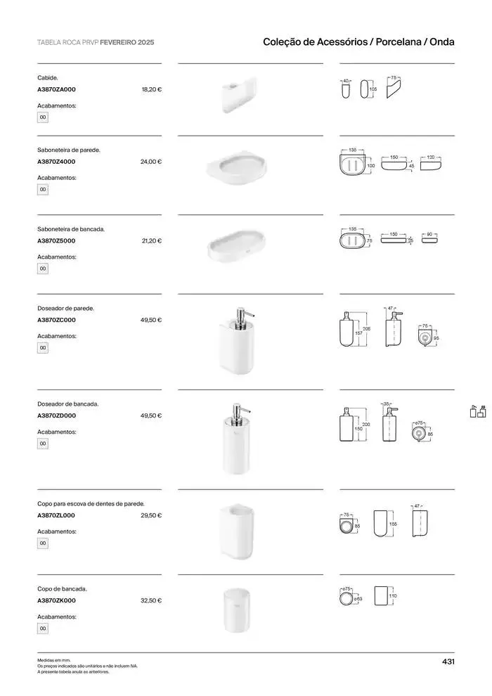 Folheto Soluções de Banho  de 6 de janeiro até 31 de dezembro 2025 - Pagina 433