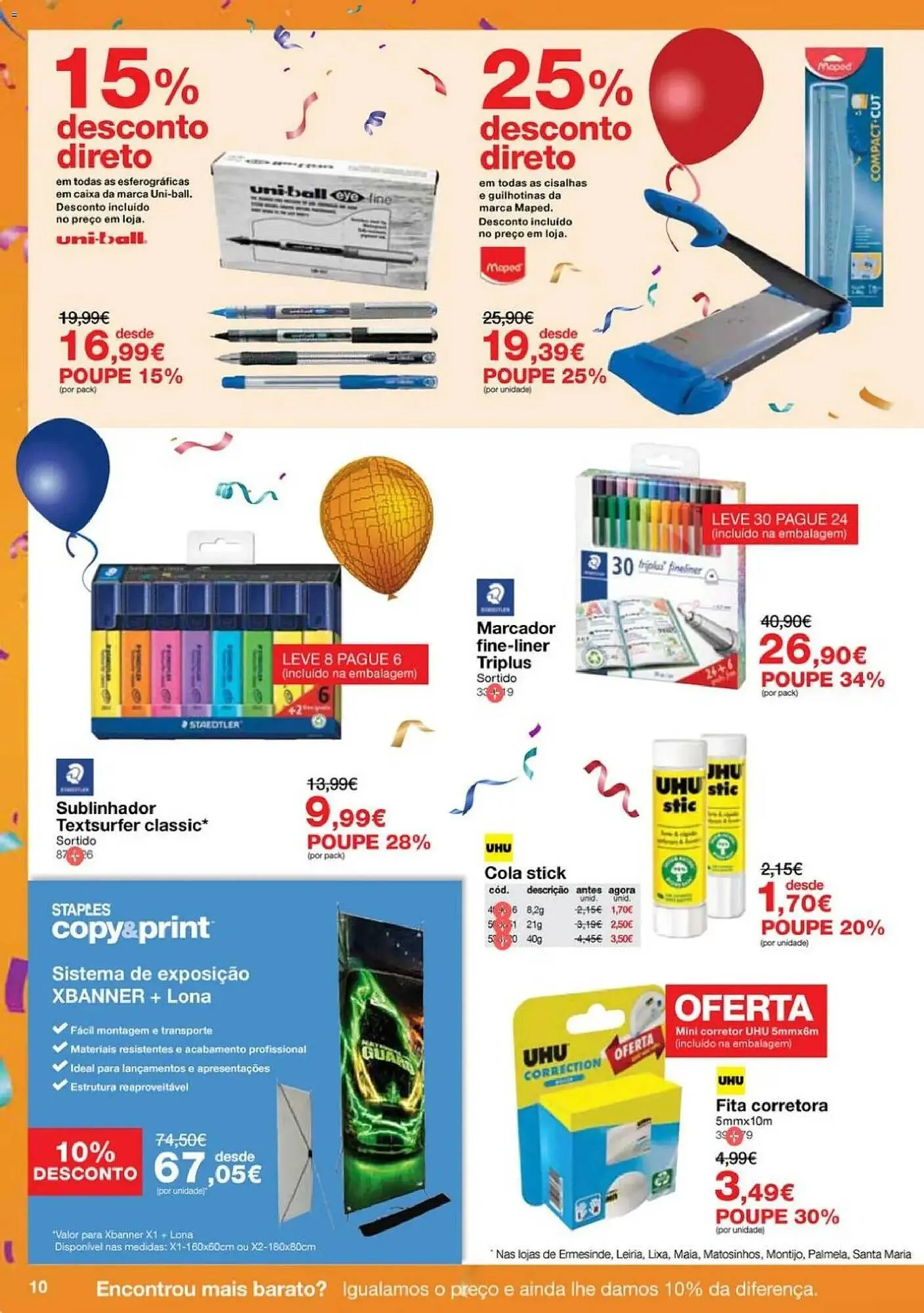 Folheto Folheto Staples de 6 de novembro até 20 de novembro 2025 - Pagina 10