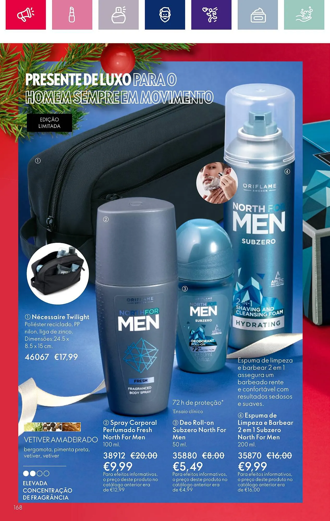 Folheto Folheto Oriflame de 8 de novembro até 28 de novembro 2023 - Pagina 168