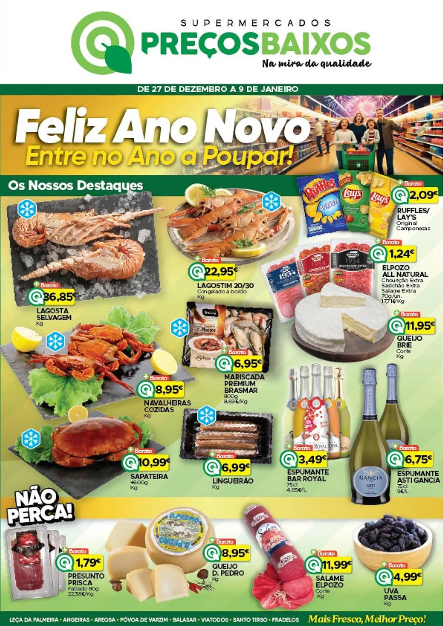 Folheto Supermercados Preços Baixos - 1