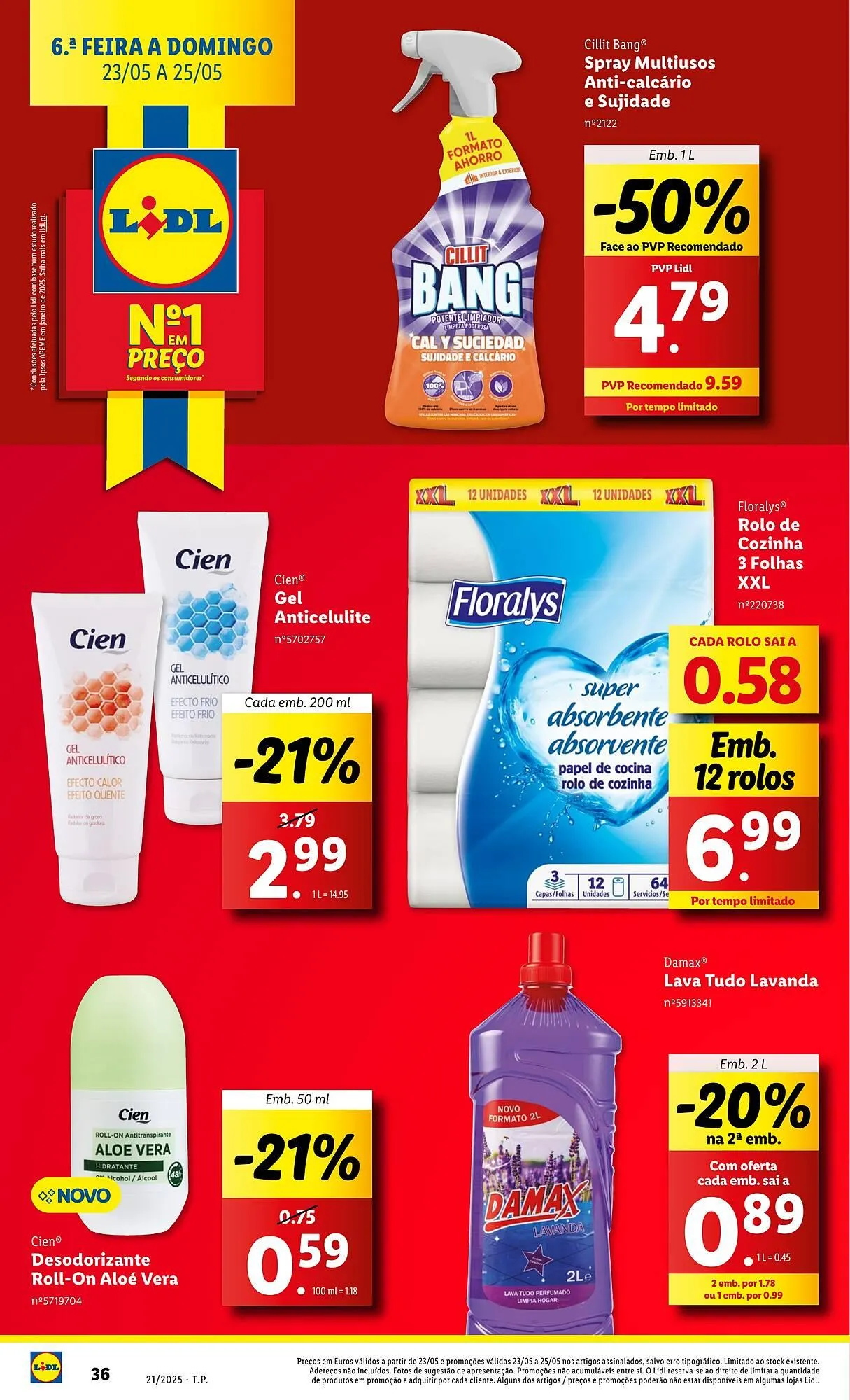 Folheto Folheto Lidl de 19 de maio até 25 de maio 2025 - Pagina 36
