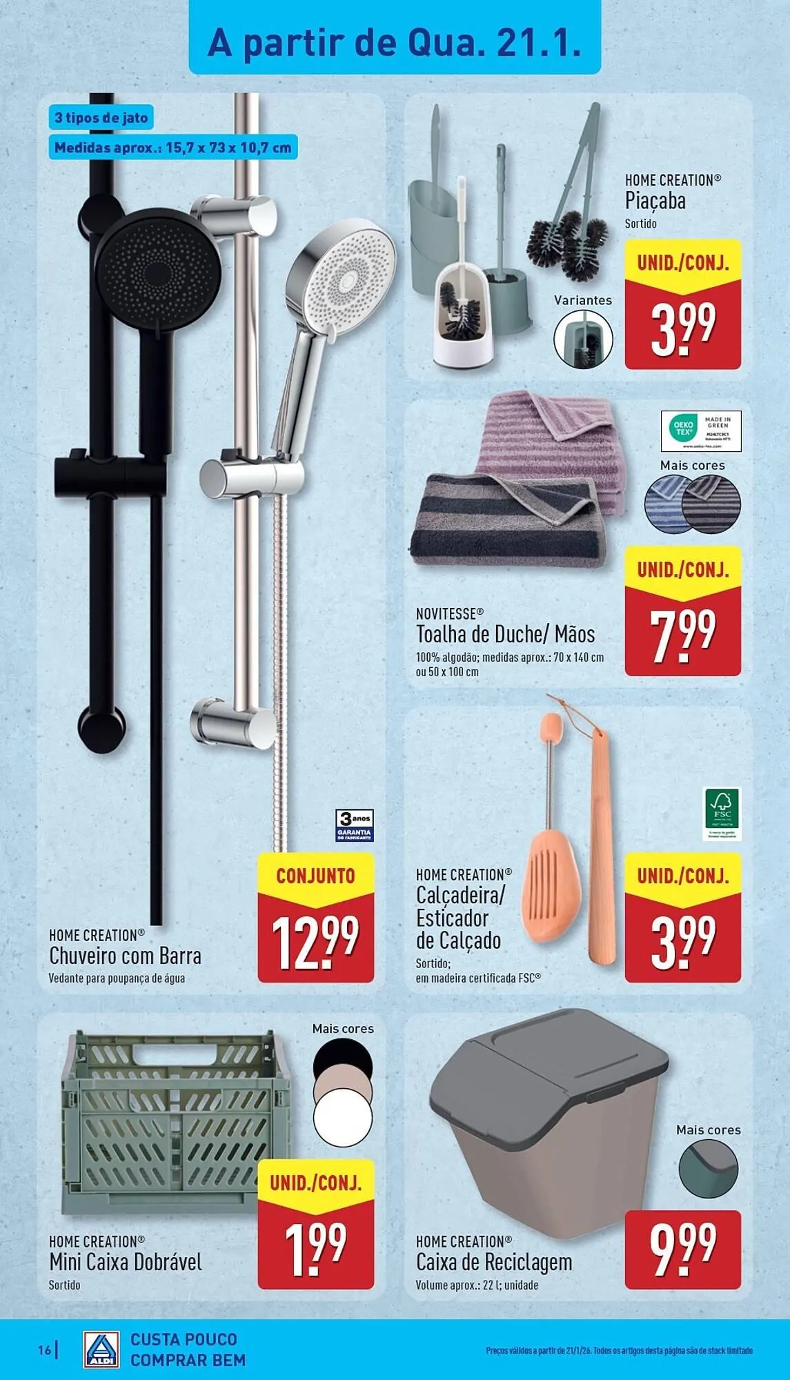 Folheto Folheto ALDI de 19 de janeiro até 25 de janeiro 2026 - Pagina 16