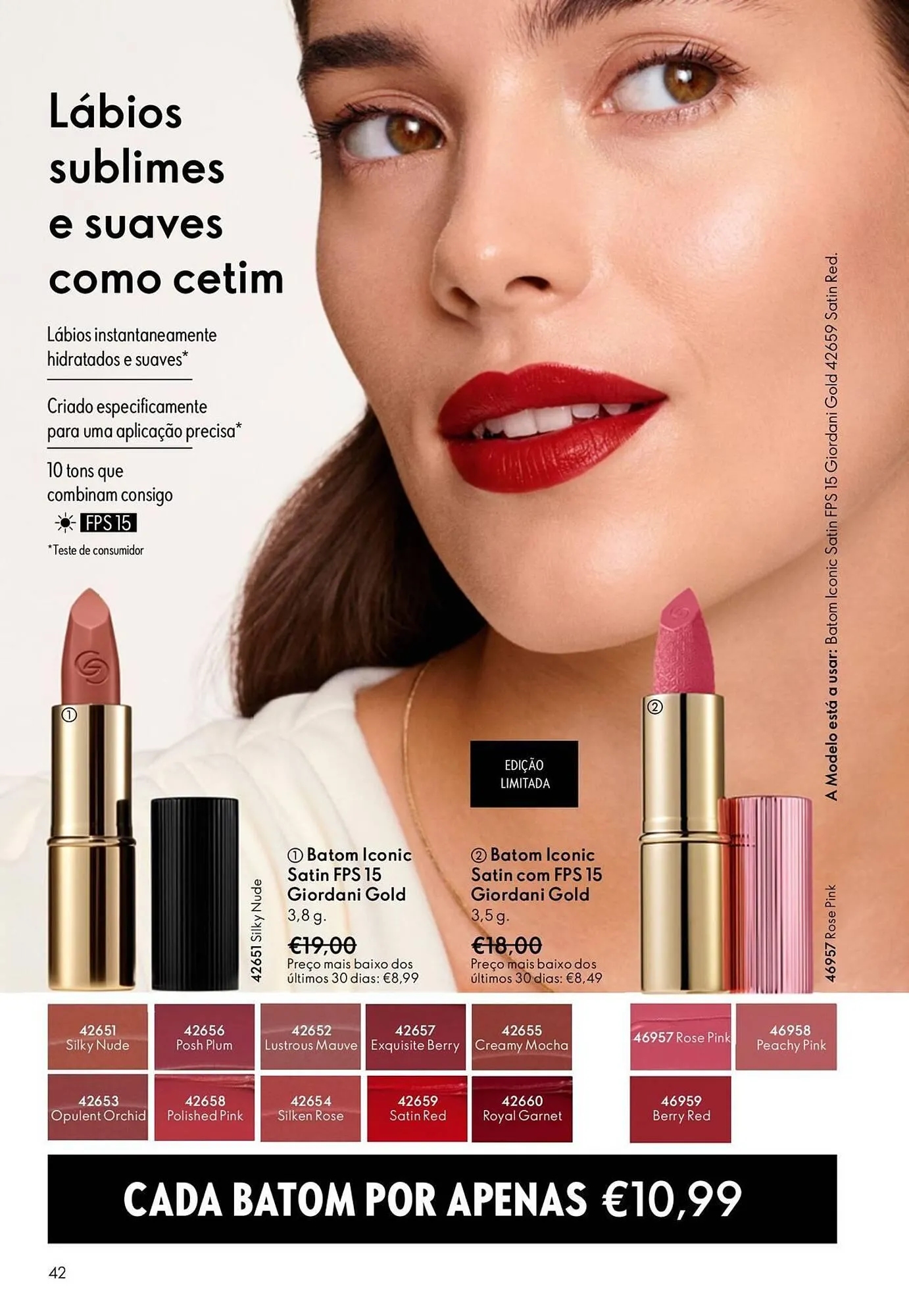 Folheto Catálogo Oriflame de 22 de outubro até 11 de novembro 2025 - Pagina 42
