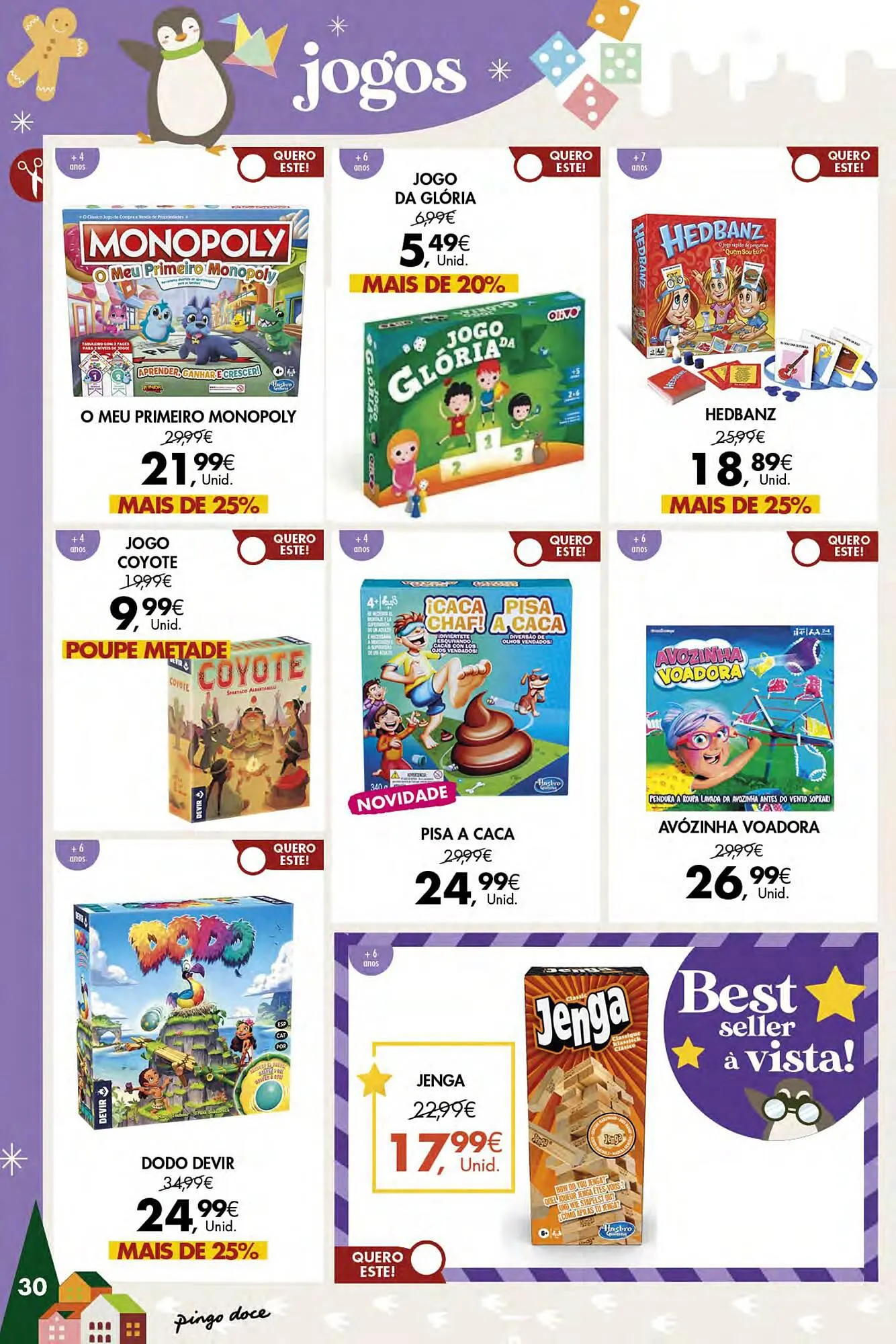 Folheto Folheto Pingo Doce de 16 de novembro até 24 de dezembro 2023 - Pagina 30