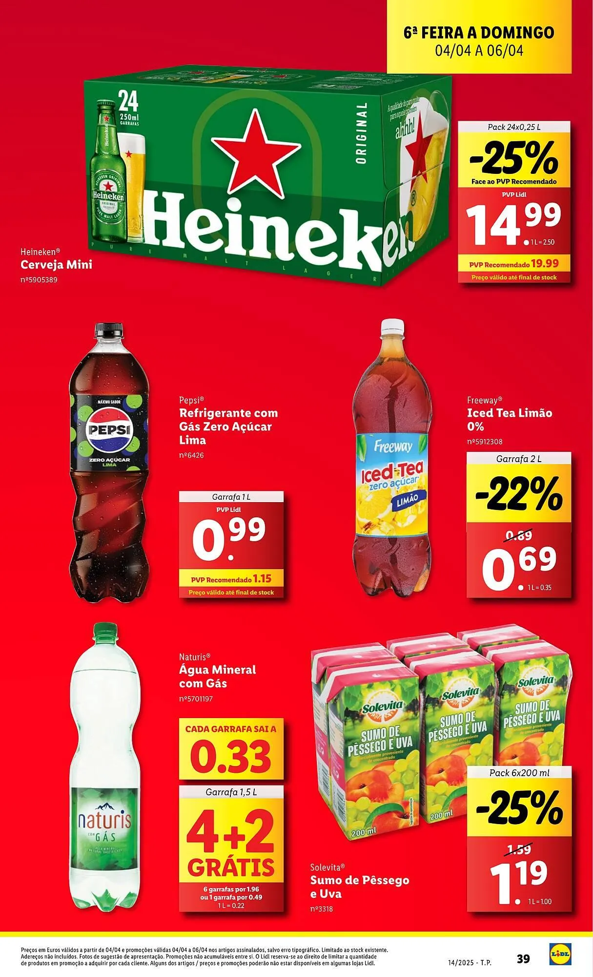 Folheto Folheto Lidl de 31 de março até 6 de abril 2025 - Pagina 39