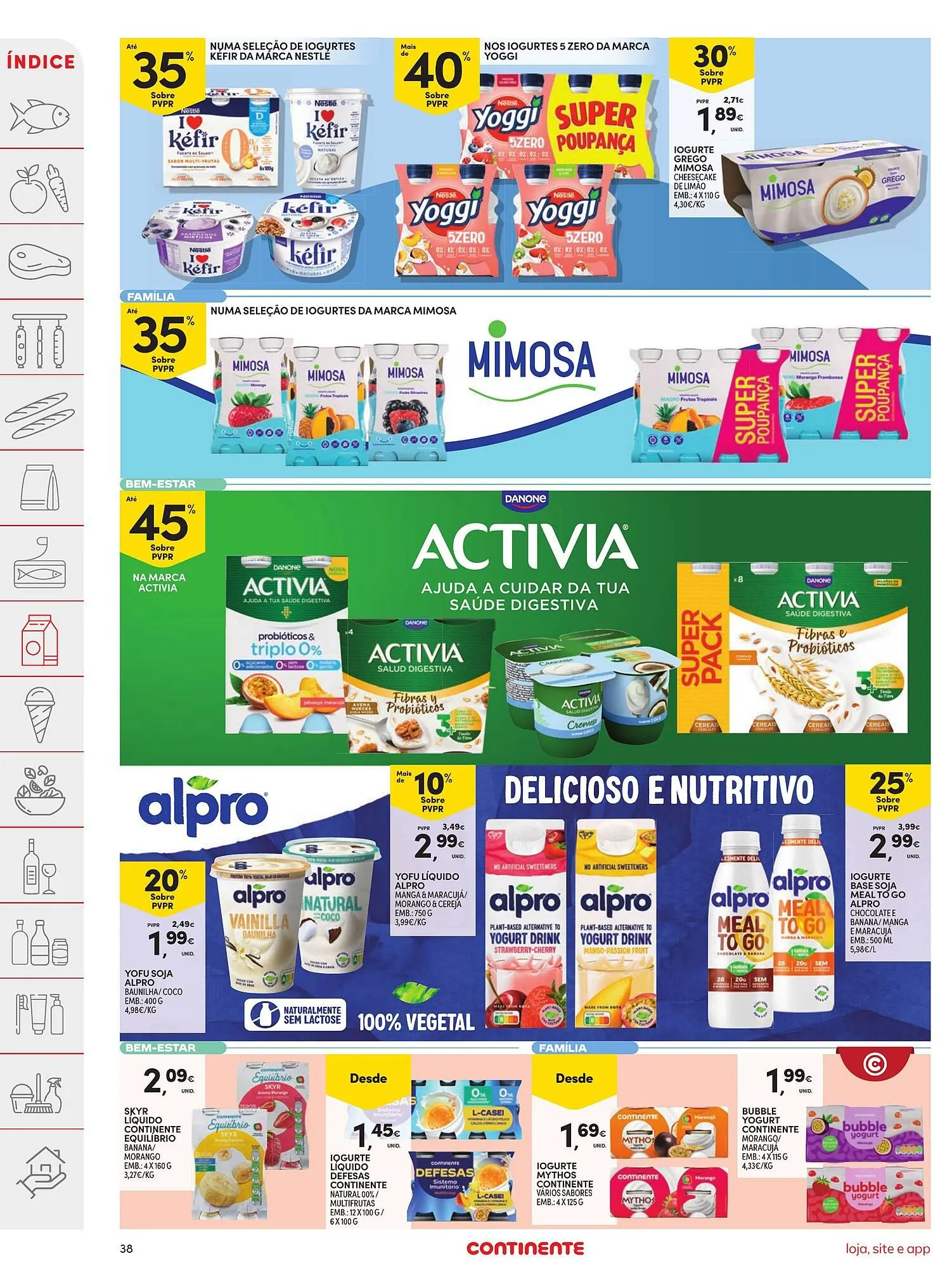 Folheto Folheto Continente de 31 de março até 6 de abril 2026 - Pagina 38