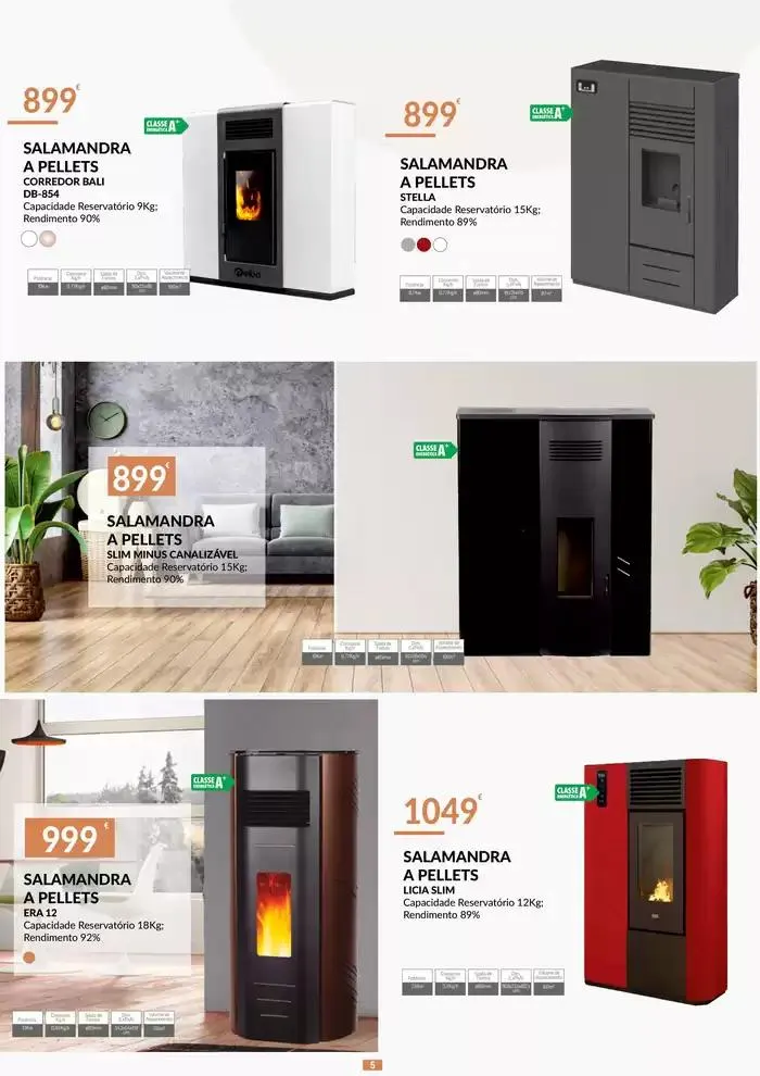 Folheto Folheto Aquecimento Brico Fafe. de 22 de outubro até 20 de janeiro 2025 - Pagina 5