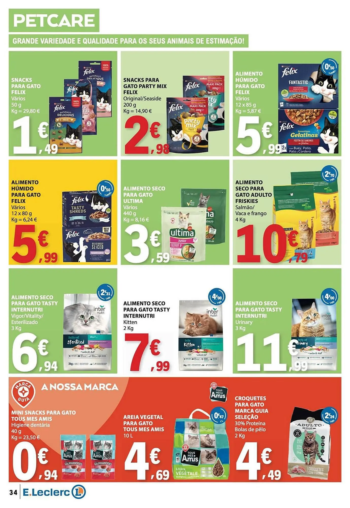 Folheto Folheto E.Leclerc de 19 de março até 25 de março 2026 - Pagina 34