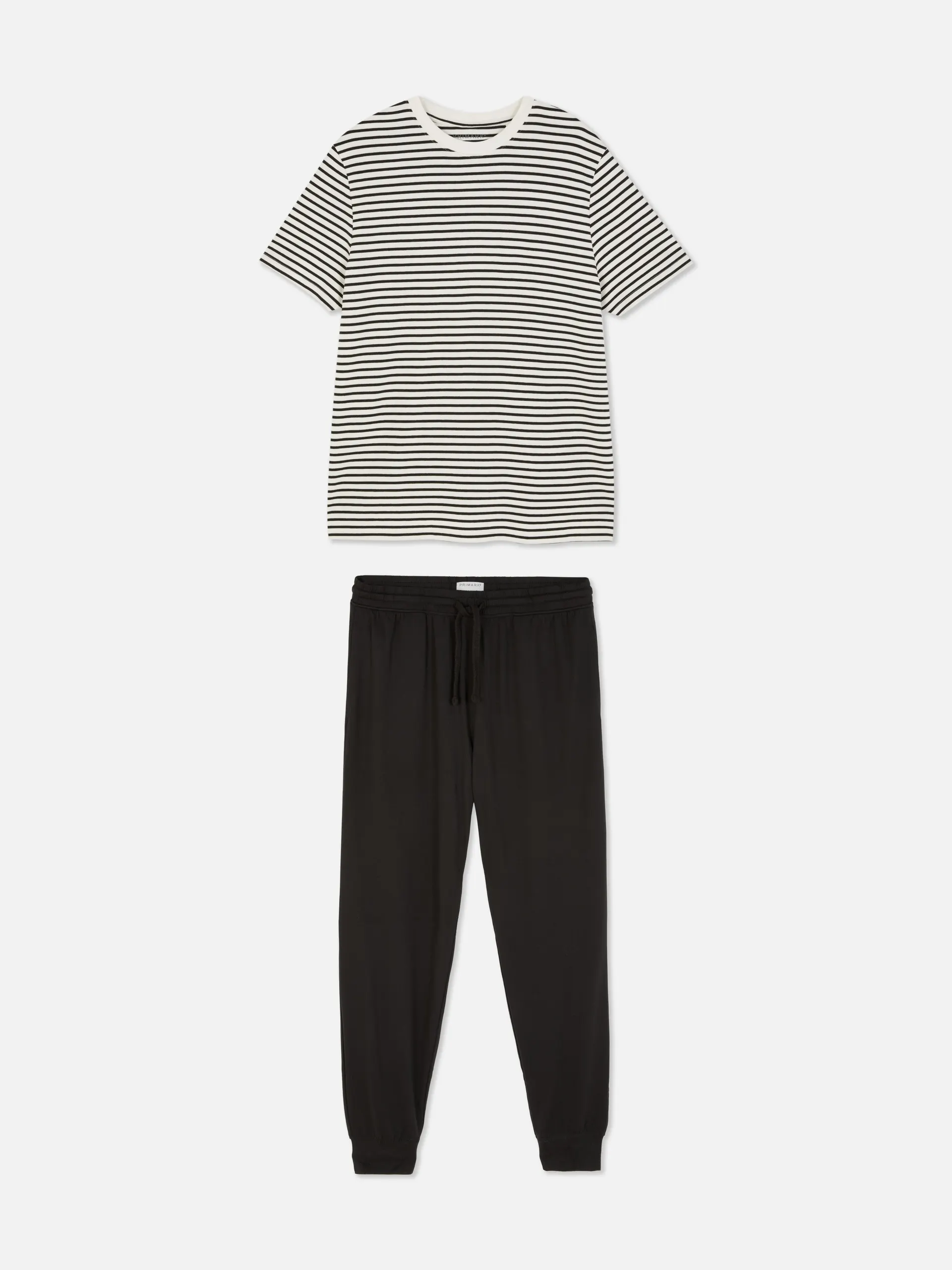 Pijama comprido texturado