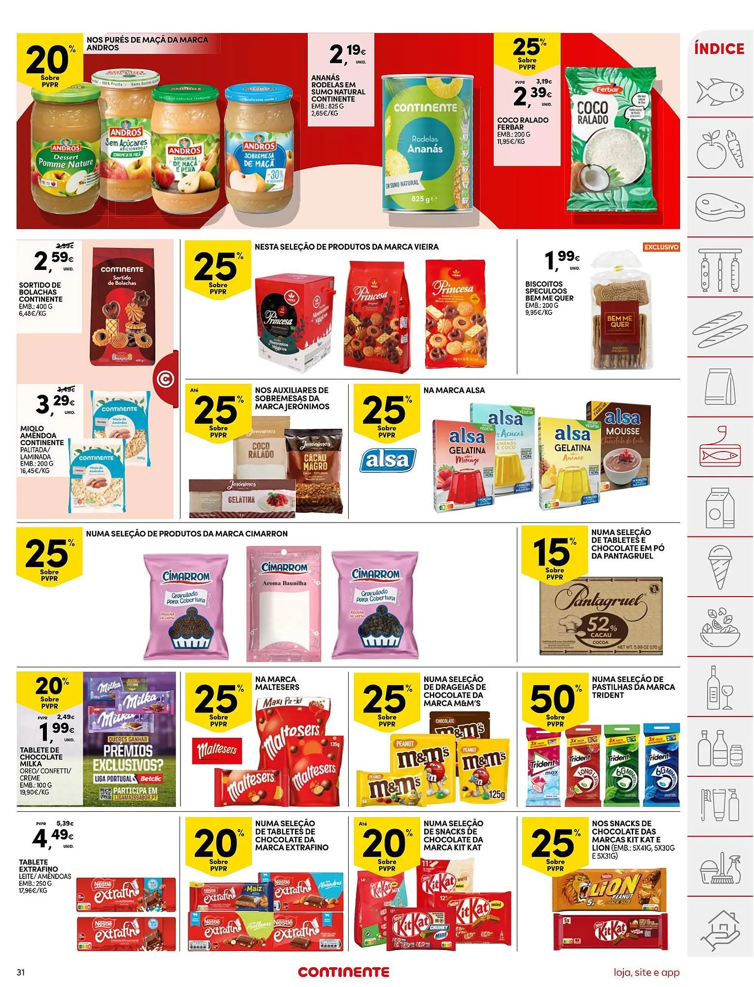 Folheto Folheto Continente Bom dia de 2 de dezembro até 8 de dezembro 2025 - Pagina 31