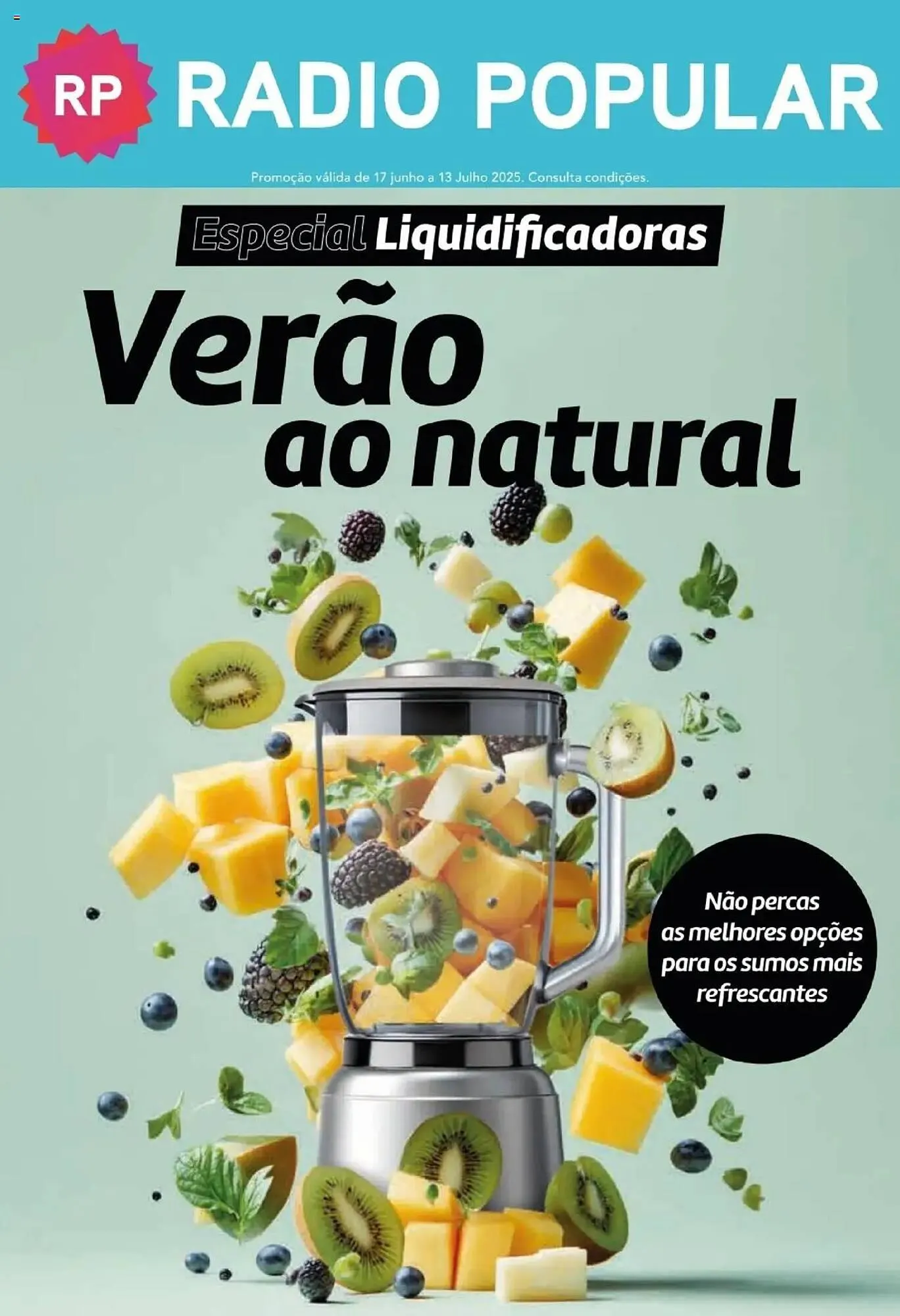 Folheto Folheto Radio Popular de 17 de junho até 13 de julho 2025 - Pagina 1