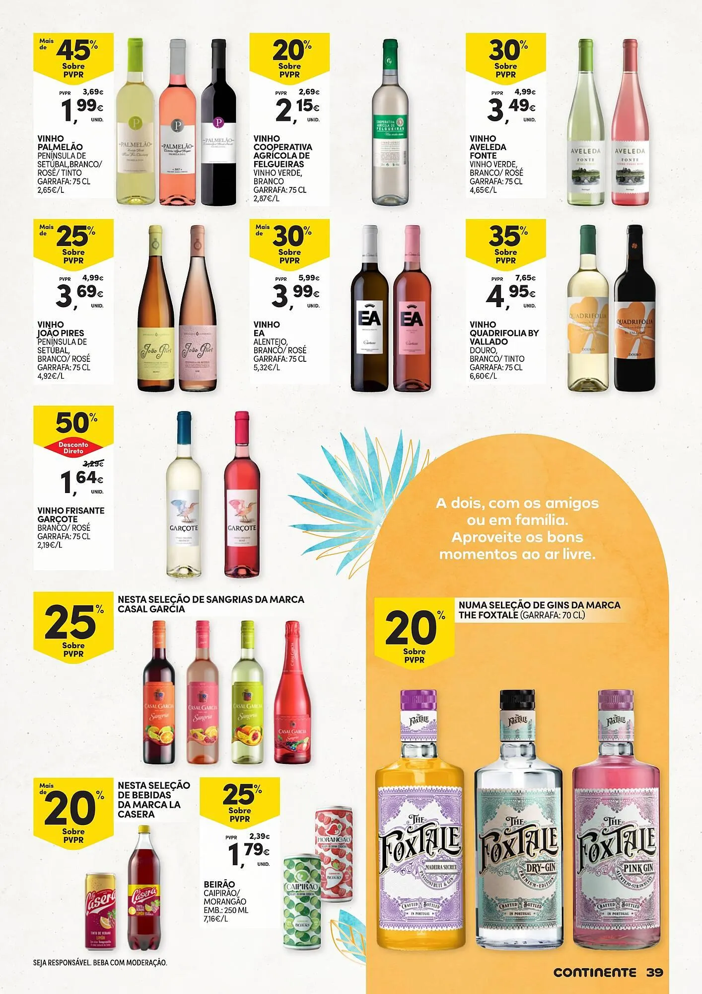 Folheto Folheto Continente de 20 de maio até 22 de junho 2025 - Pagina 39