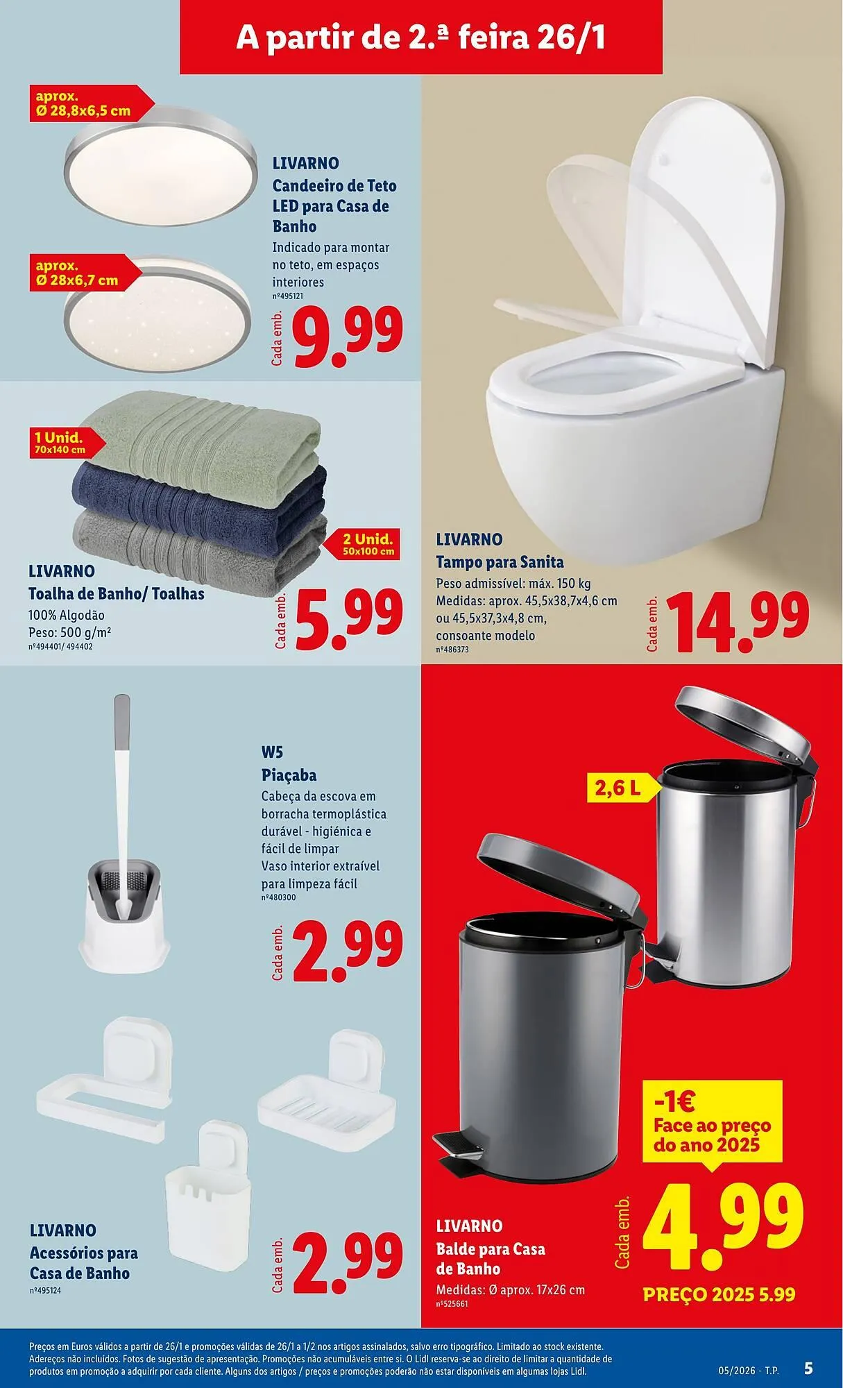 Folheto Folheto Lidl de 26 de janeiro até 1 de fevereiro 2026 - Pagina 5