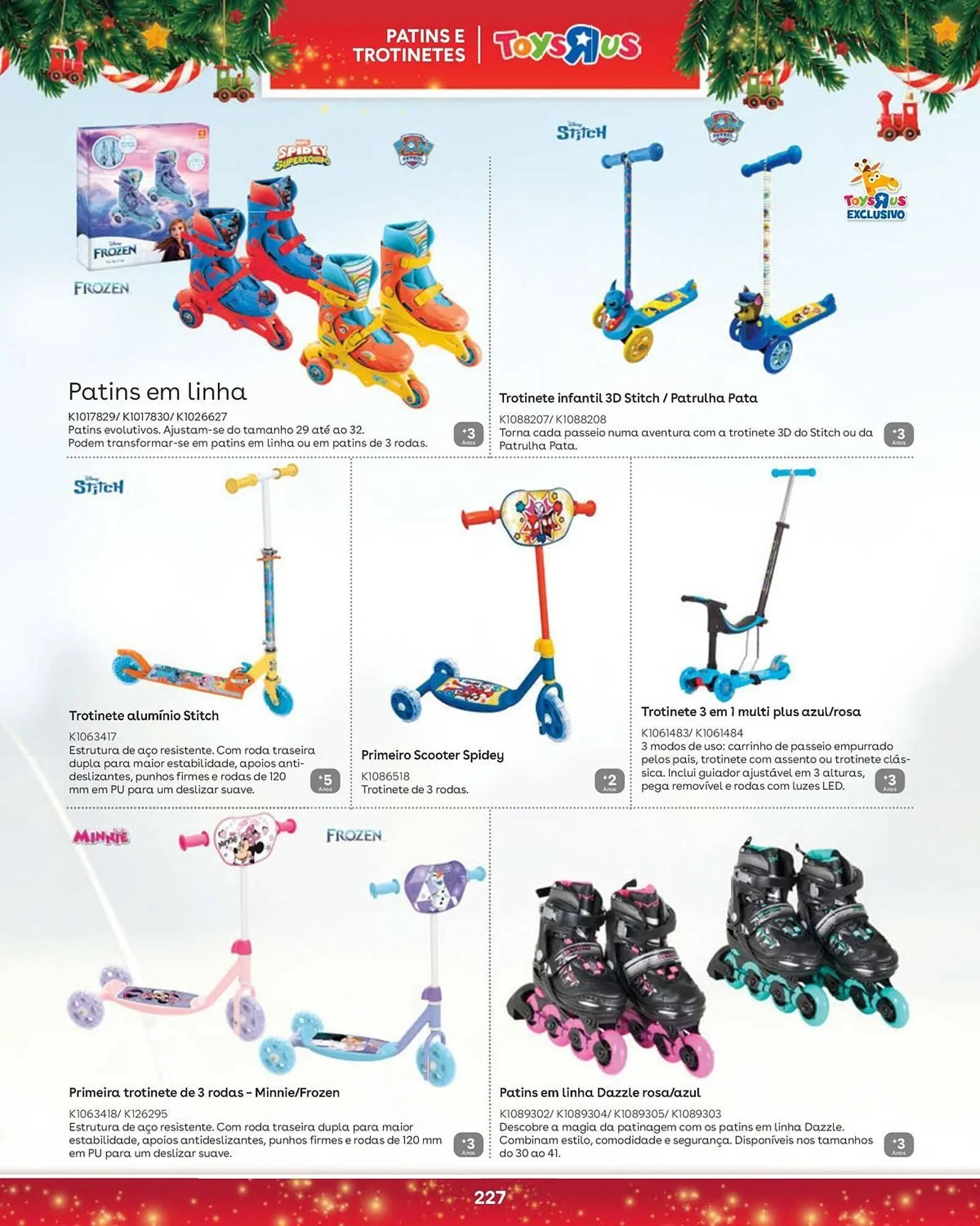 Folheto Catálogo Toys R Us de 5 de novembro até 5 de janeiro 2026 - Pagina 227