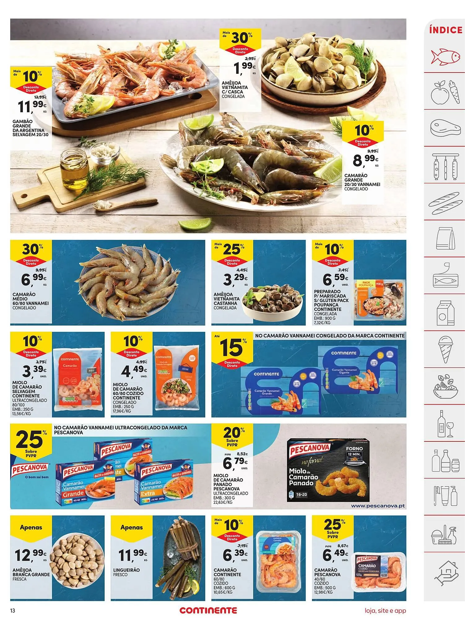 Folheto Folheto Continente de 3 de março até 9 de março 2026 - Pagina 13