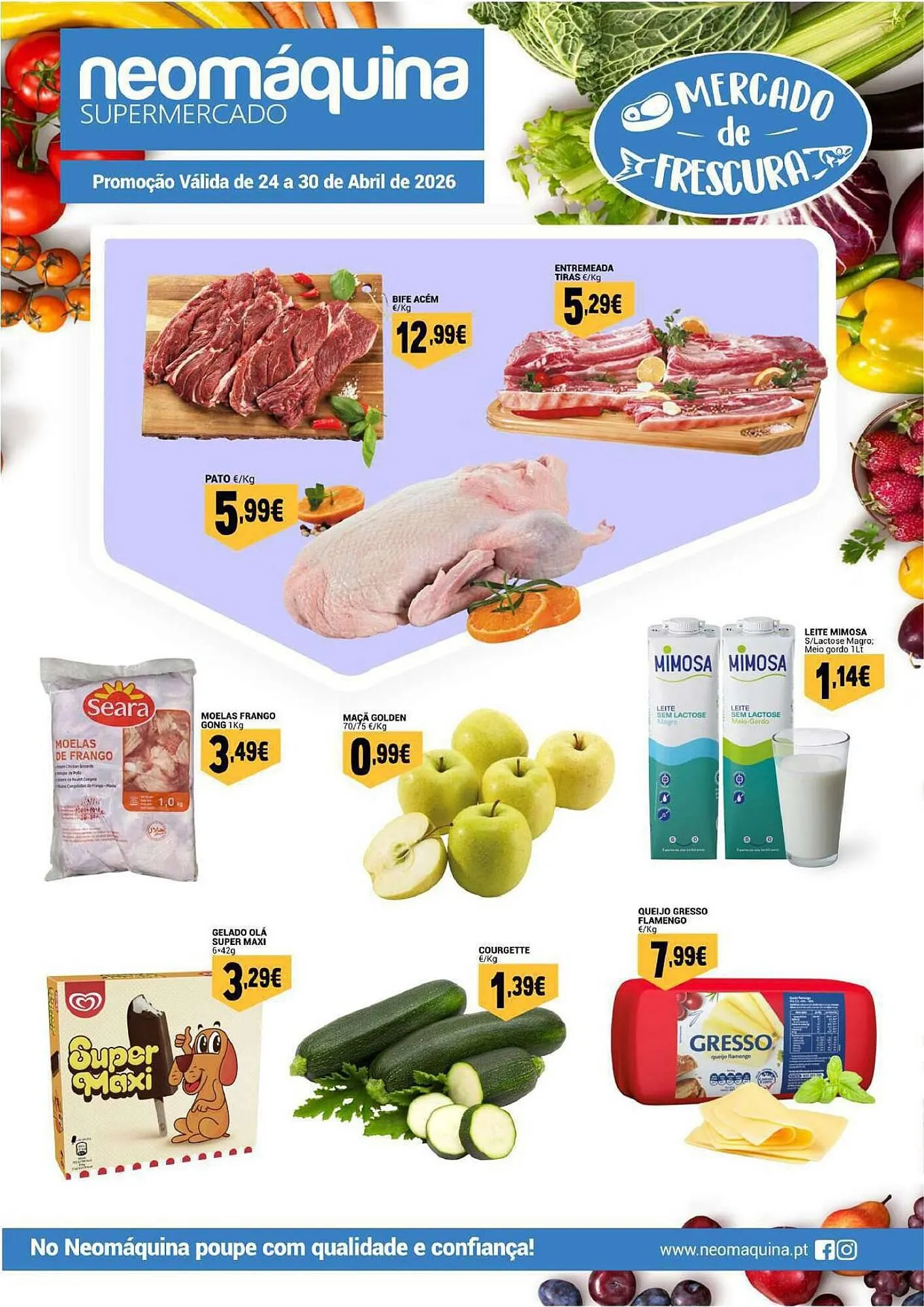 Folheto Folheto Neomáquina de 24 de abril até 30 de abril 2026 - Pagina 1
