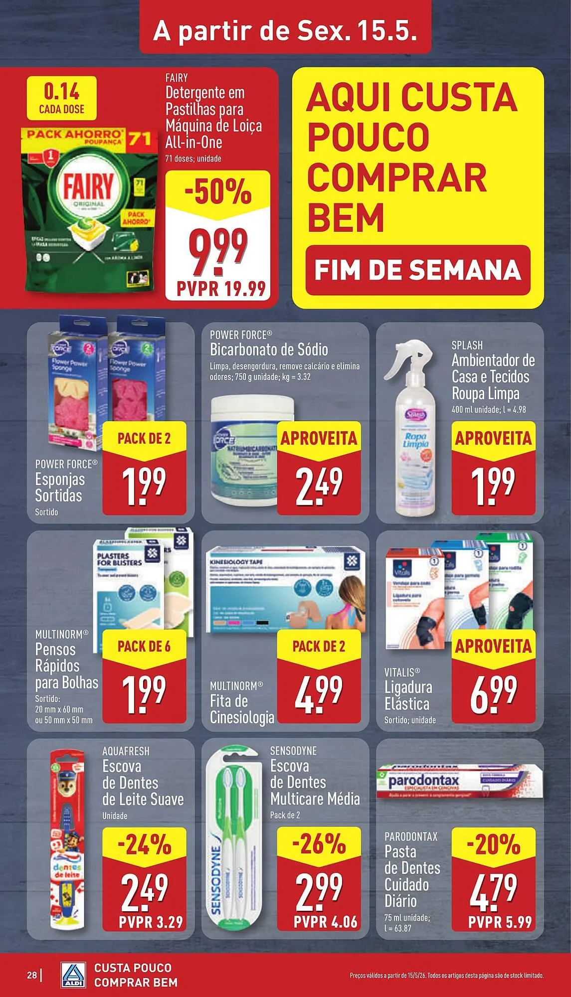Folheto Folheto ALDI de 11 de maio até 17 de maio 2026 - Pagina 28