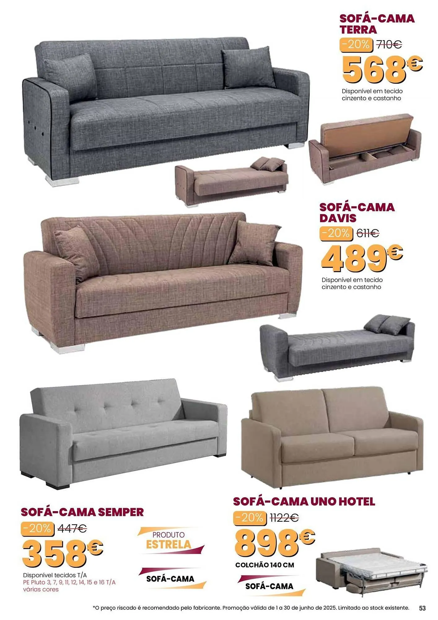 Folheto Folheto Hiper Centro do Móvel de 3 de junho até 30 de junho 2025 - Pagina 53