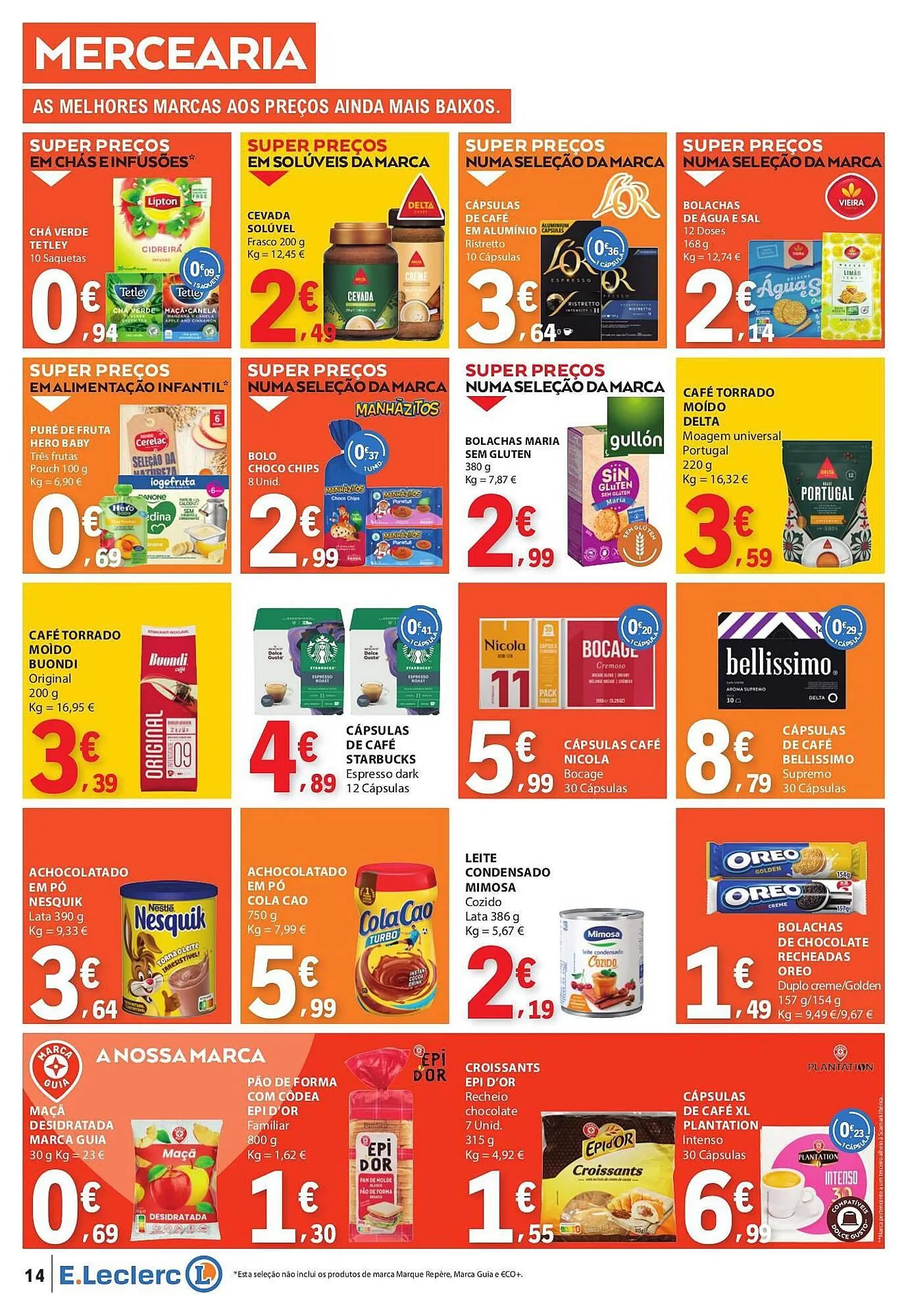 Folheto Folheto E.Leclerc de 19 de fevereiro até 25 de fevereiro 2026 - Pagina 14