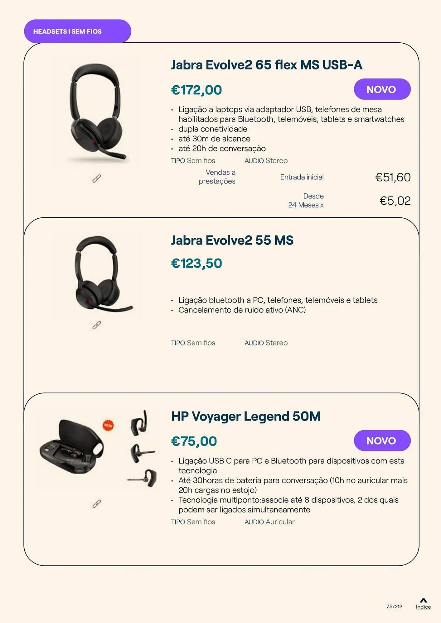 Folheto Catálogo MEO de 20 de outubro até 31 de dezembro 2025 - Pagina 75