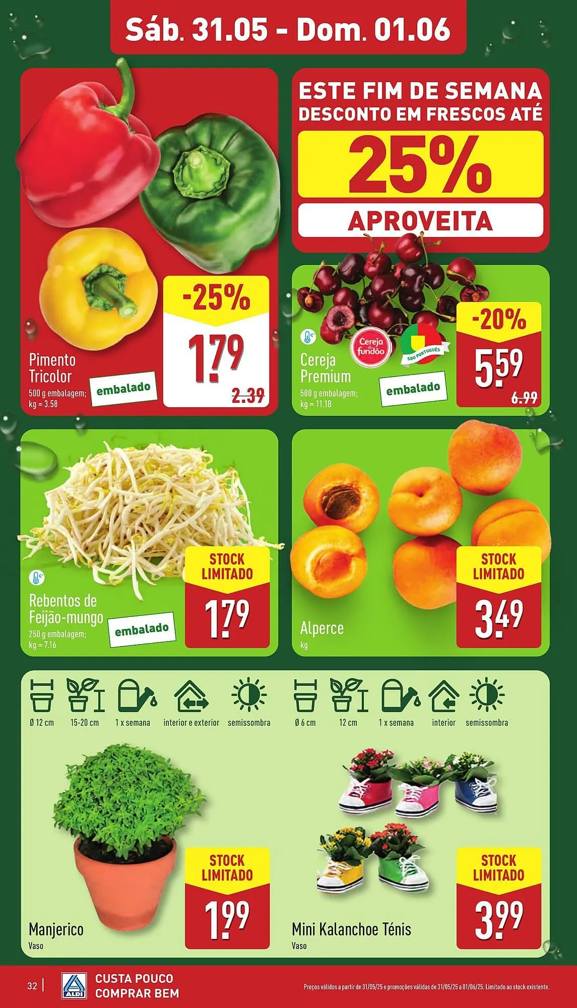 Folheto Folheto ALDI de 28 de maio até 1 de junho 2025 - Pagina 32