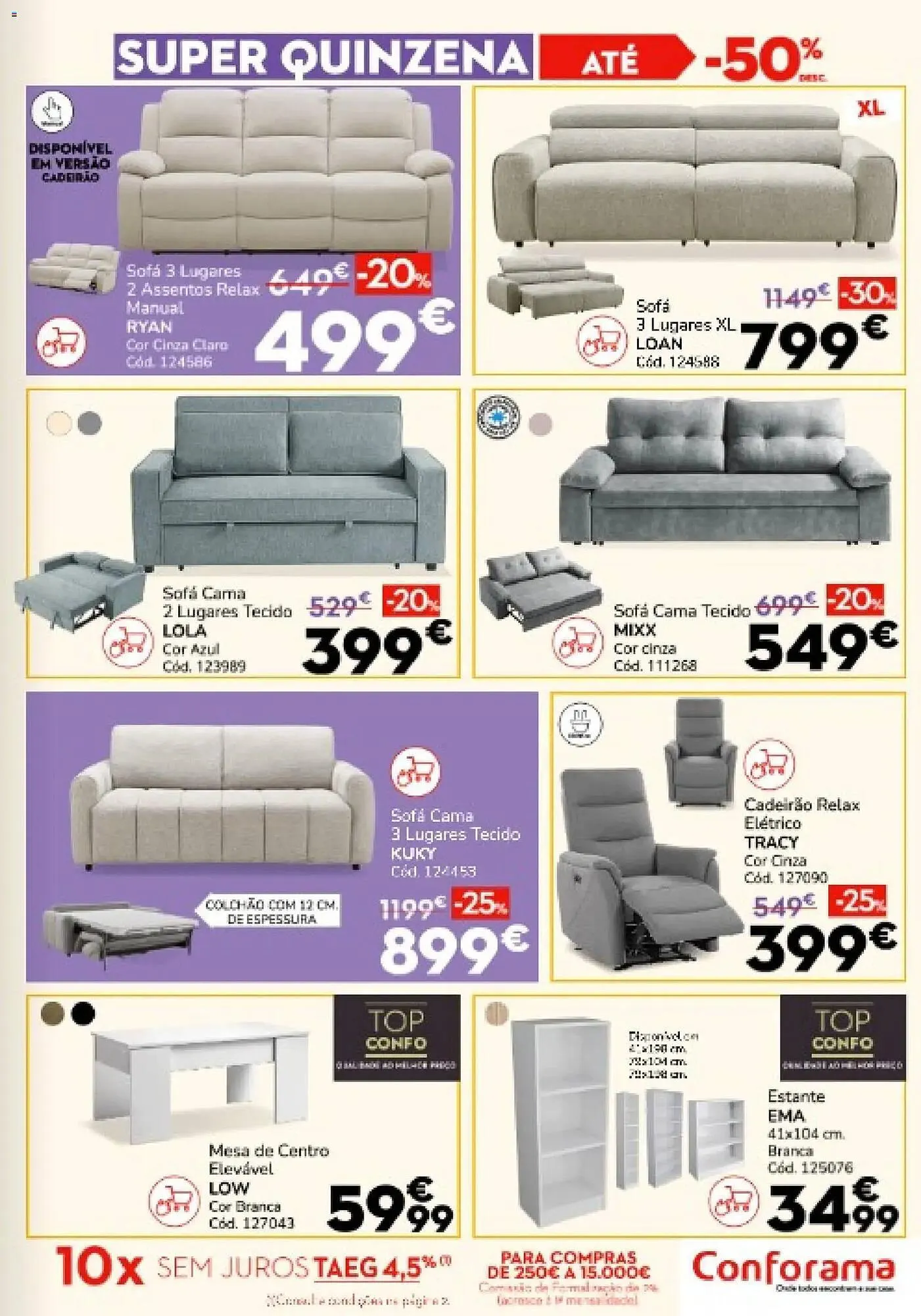 Folheto Folheto Conforama de 18 de dezembro até 1 de janeiro 2026 - Pagina 3