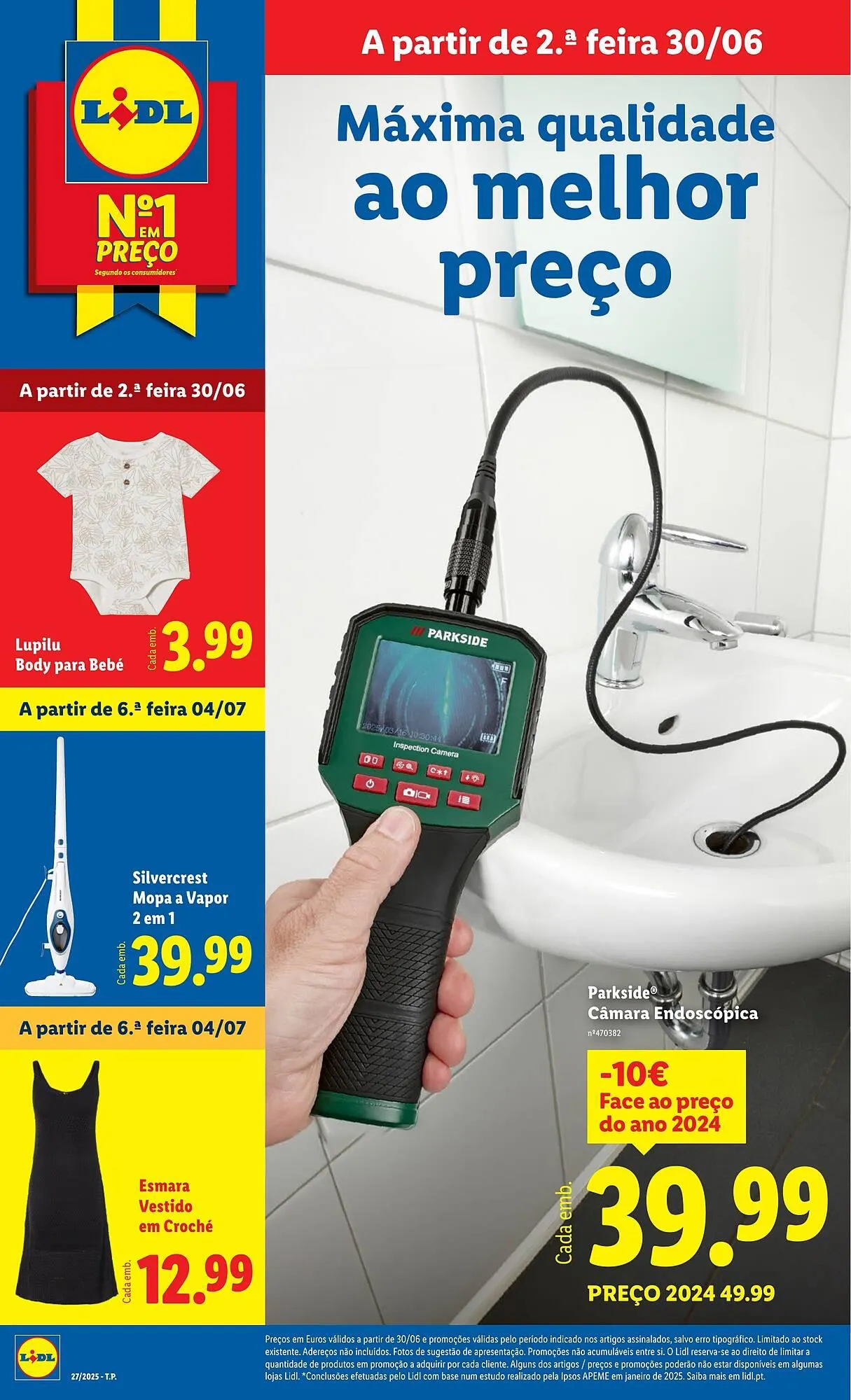 Folheto Folheto Lidl de 30 de junho até 7 de julho 2025 - Pagina 1