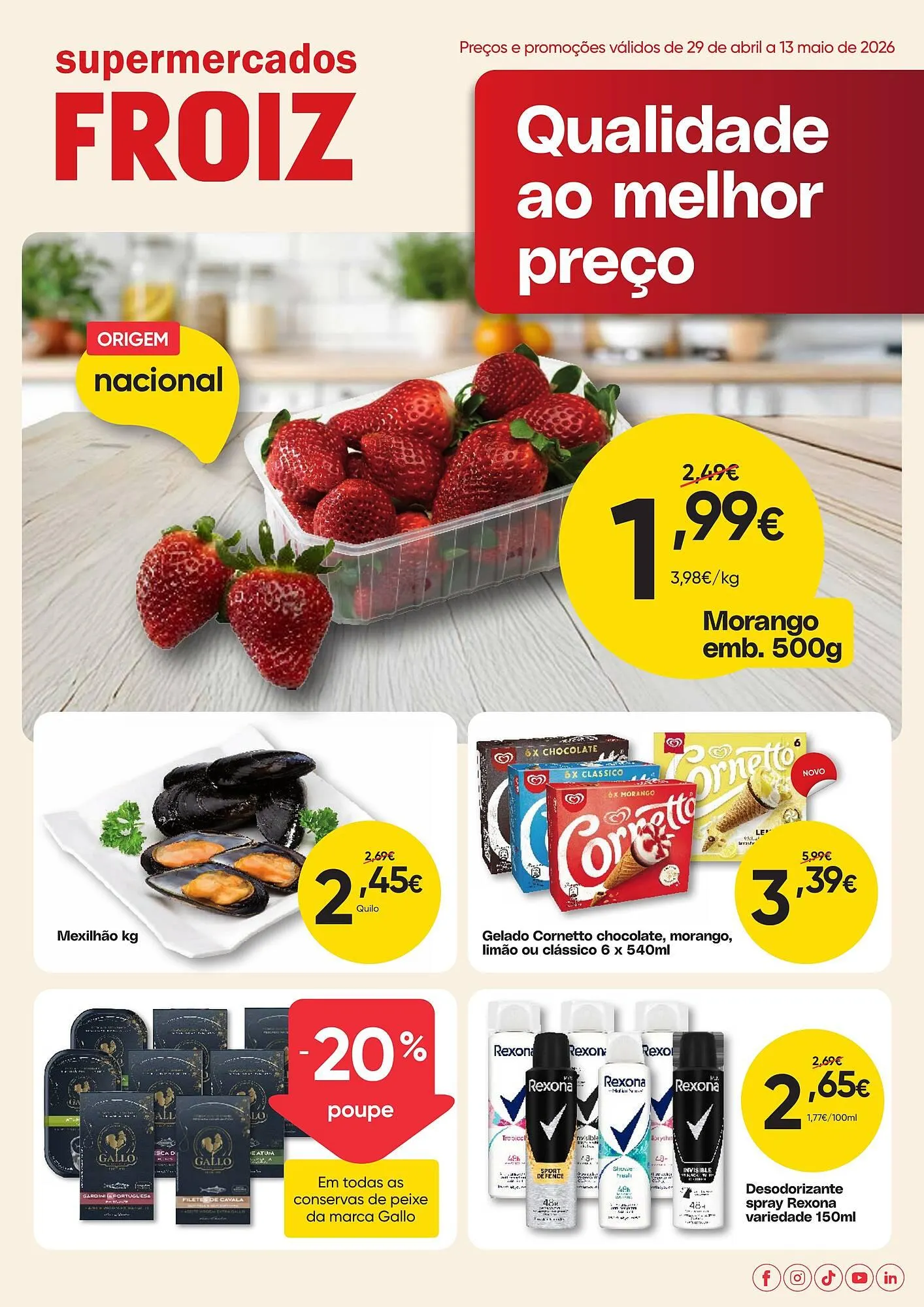 Folheto Folheto Froiz de 29 de abril até 13 de maio 2026 - Pagina 1
