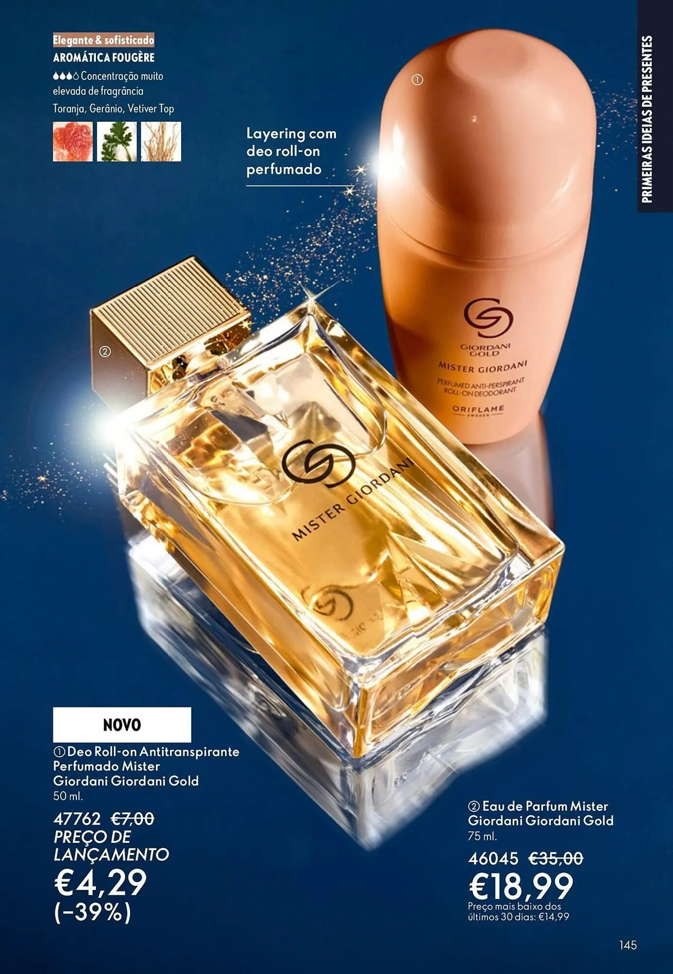 Folheto Catálogo Oriflame de 22 de outubro até 11 de novembro 2025 - Pagina 145