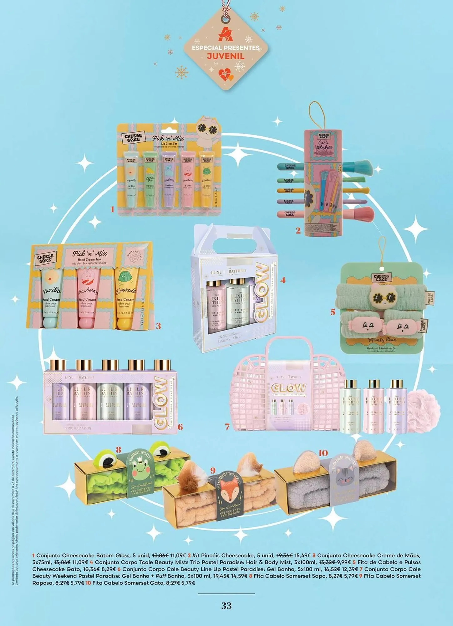 Folheto Folheto Auchan de 6 de novembro até 26 de dezembro 2025 - Pagina 33