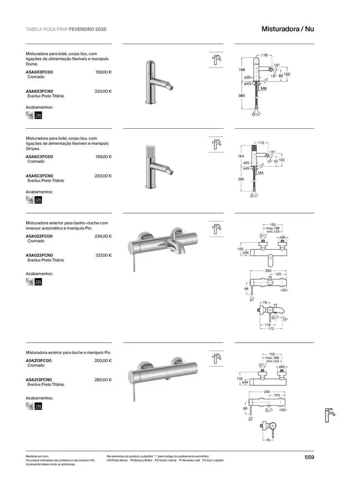 Folheto Soluções de Banho de 6 de janeiro até 31 de dezembro 2025 - Pagina 561