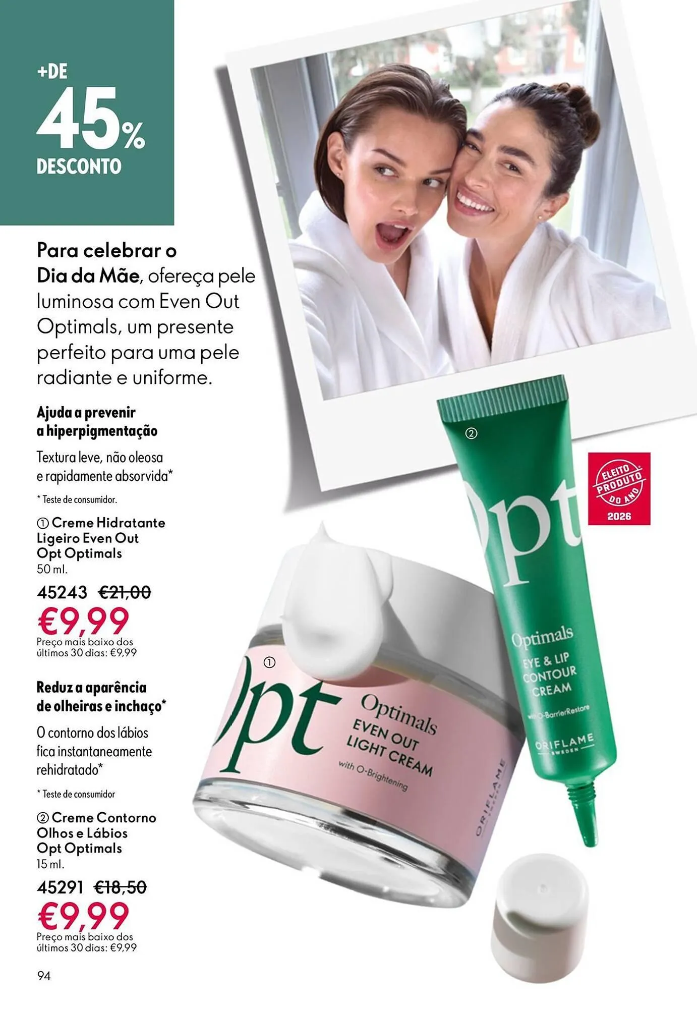 Folheto Catálogo Oriflame de 15 de abril até 5 de maio 2026 - Pagina 94