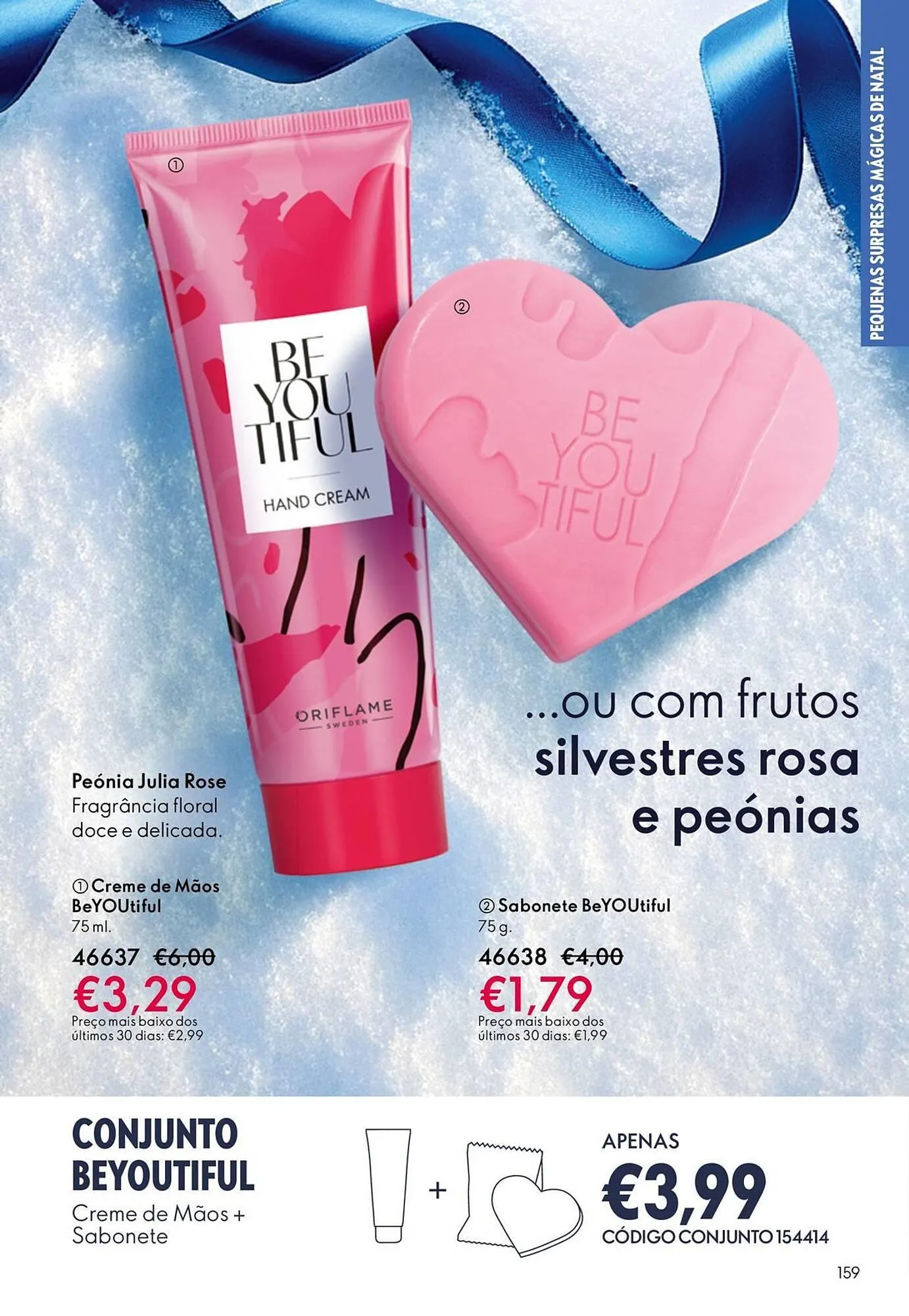 Folheto Catálogo Oriflame de 3 de dezembro até 22 de dezembro 2025 - Pagina 159
