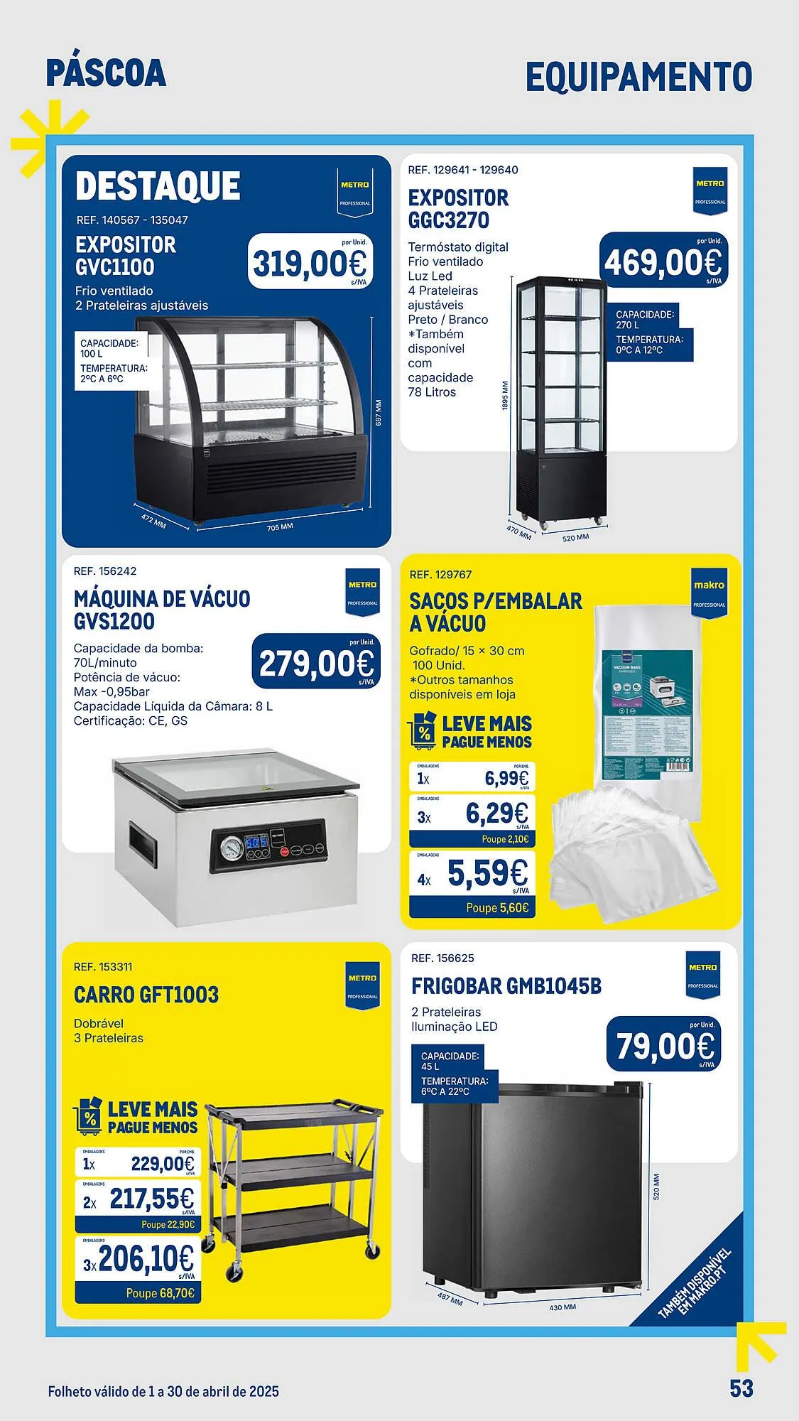 Folheto Folheto Makro de 1 de abril até 30 de abril 2025 - Pagina 53